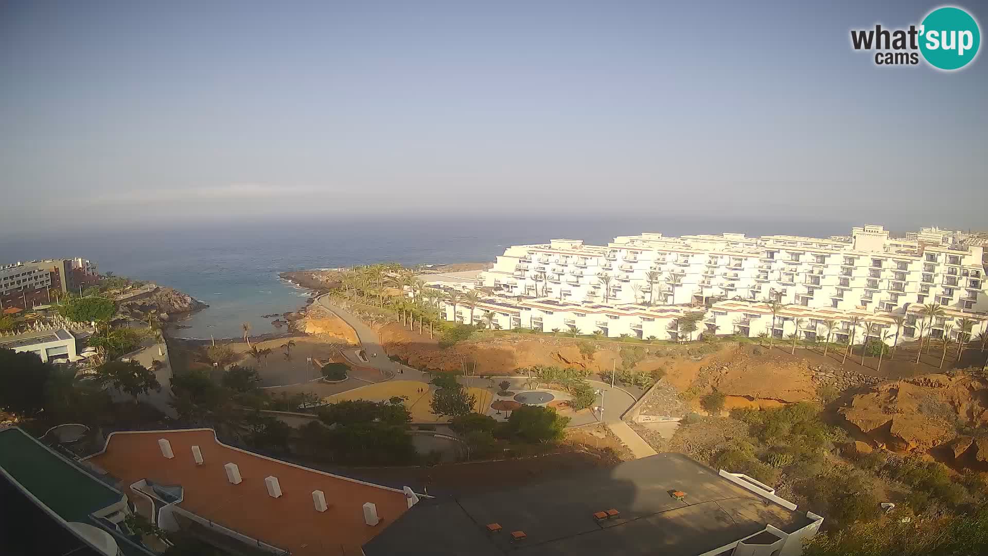 Spletna kamera v živo Las Galgas plaža – Playa Paraiso – otok La Gomera – Costa Adeje – Tenerife
