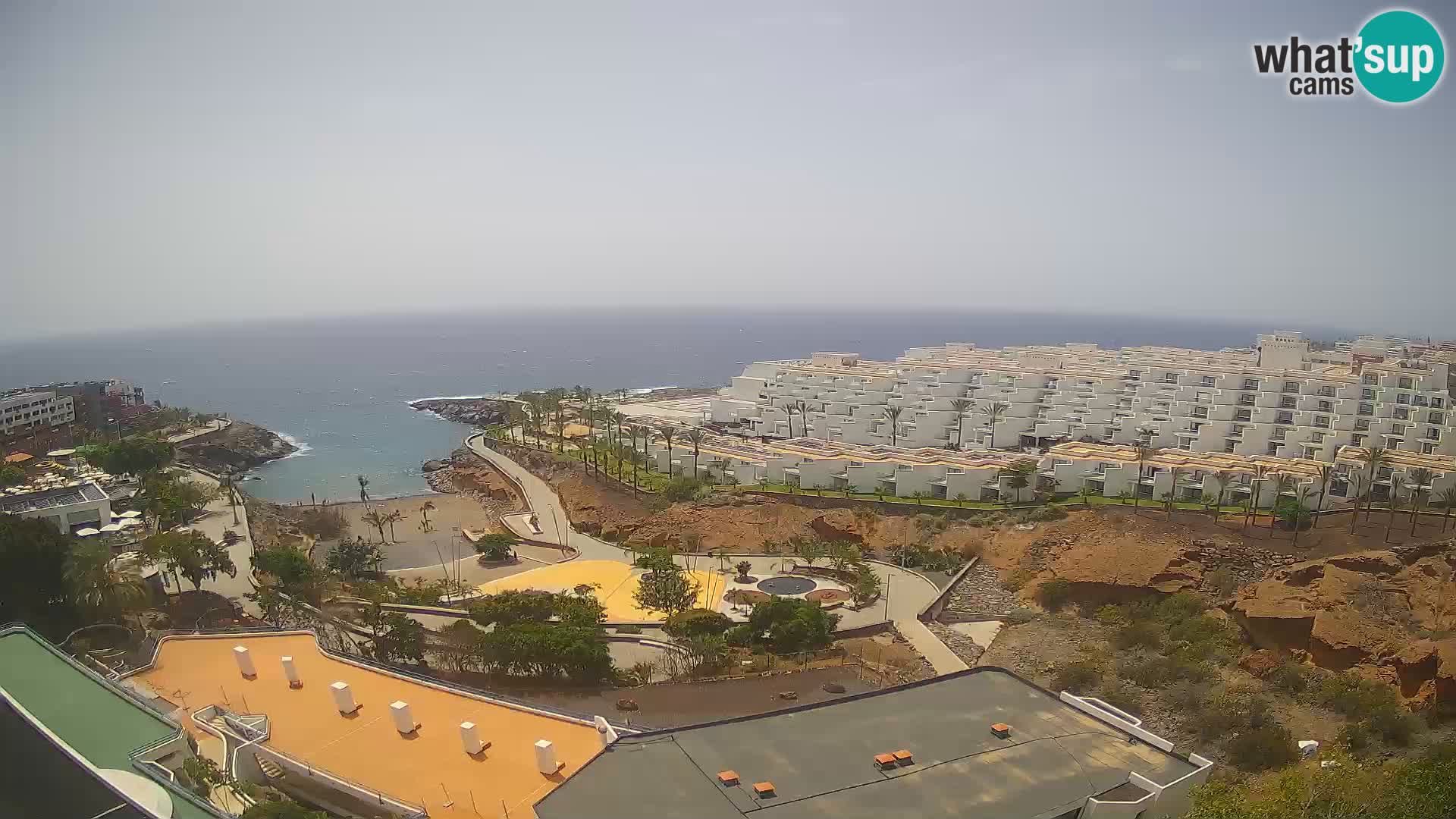 Web kamera uživo Playa de Las Galgas – Playa Paraiso – otok La Gomera – Costa Adeje – Tenerife