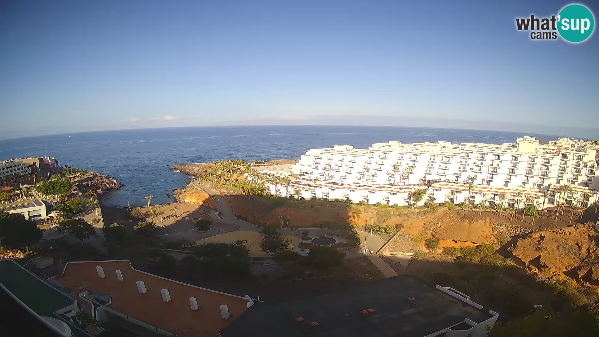 Webcam en direct Playa de Las Galgas – Playa Paraiso – île de La Gomera – Costa Adeje – Tenerife