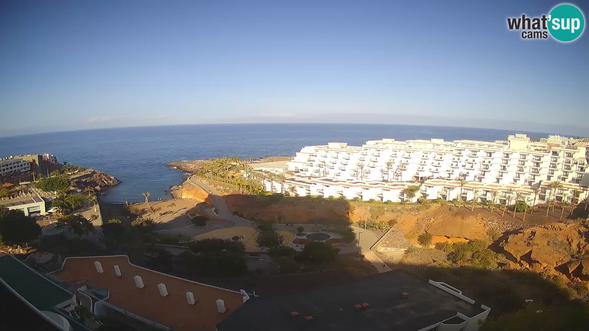 Live-Webcam Las Galgas Strand – Playa Paraiso – Insel La Gomera – Costa Adeje – Teneriffa