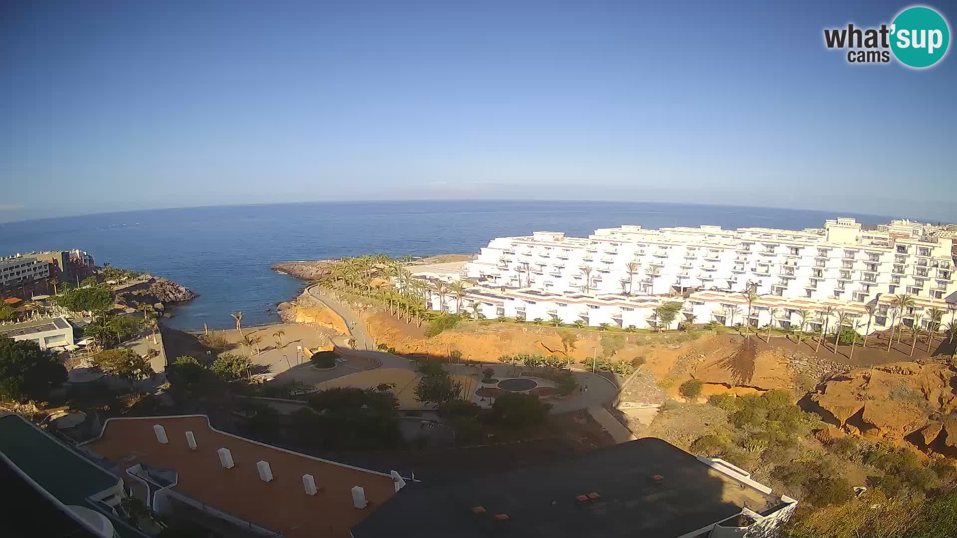 Webcam live spiaggia Las Galgas – Playa Paraiso – Isola La Gomera – Costa Adeje – Tenerife