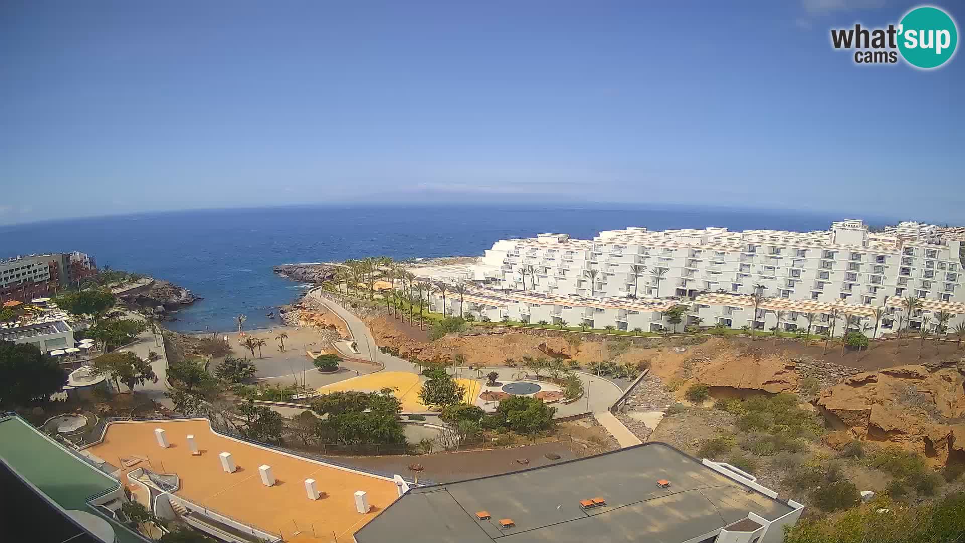 Webcam live spiaggia Las Galgas – Playa Paraiso – Isola La Gomera – Costa Adeje – Tenerife