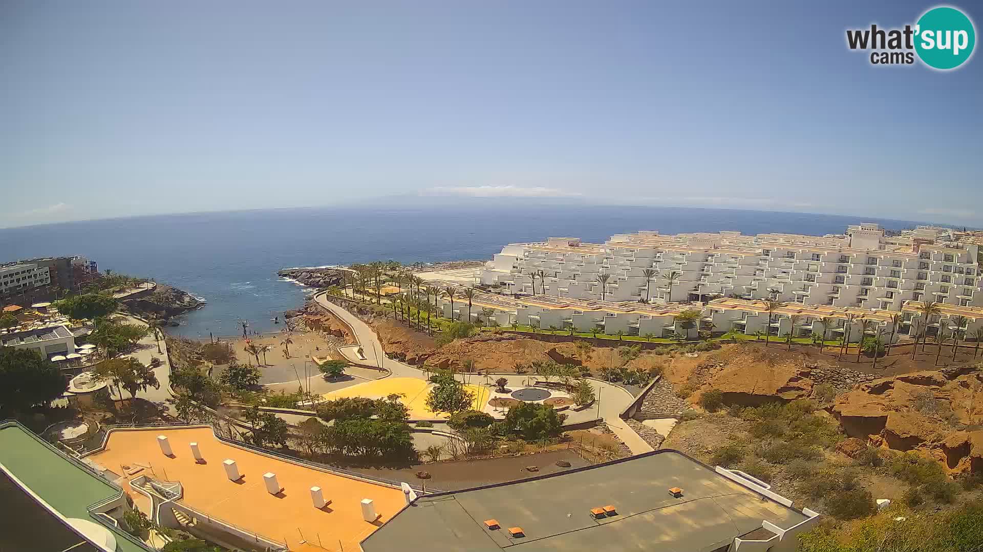 Webcam live spiaggia Las Galgas – Playa Paraiso – Isola La Gomera – Costa Adeje – Tenerife