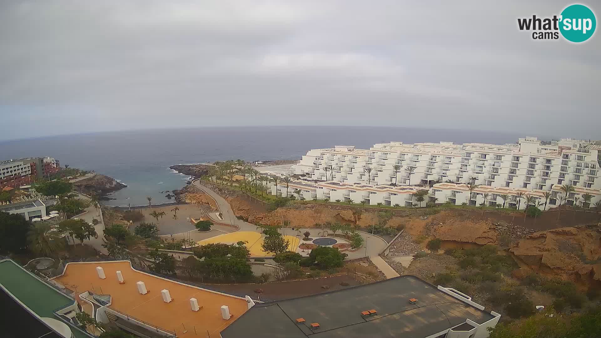Live-Webcam Las Galgas Strand – Playa Paraiso – Insel La Gomera – Costa Adeje – Teneriffa