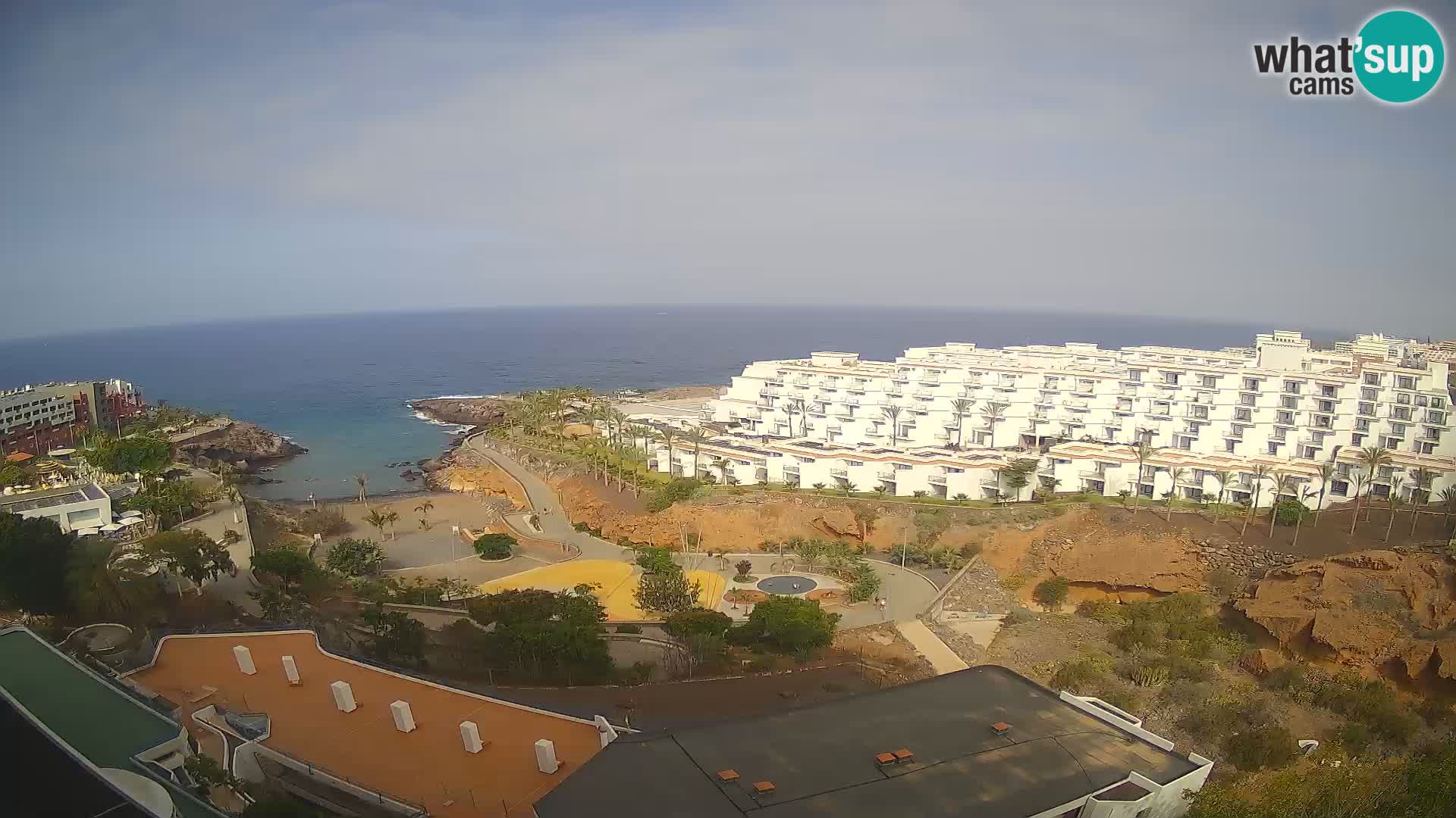 Webcam en direct Playa de Las Galgas – Playa Paraiso – île de La Gomera – Costa Adeje – Tenerife