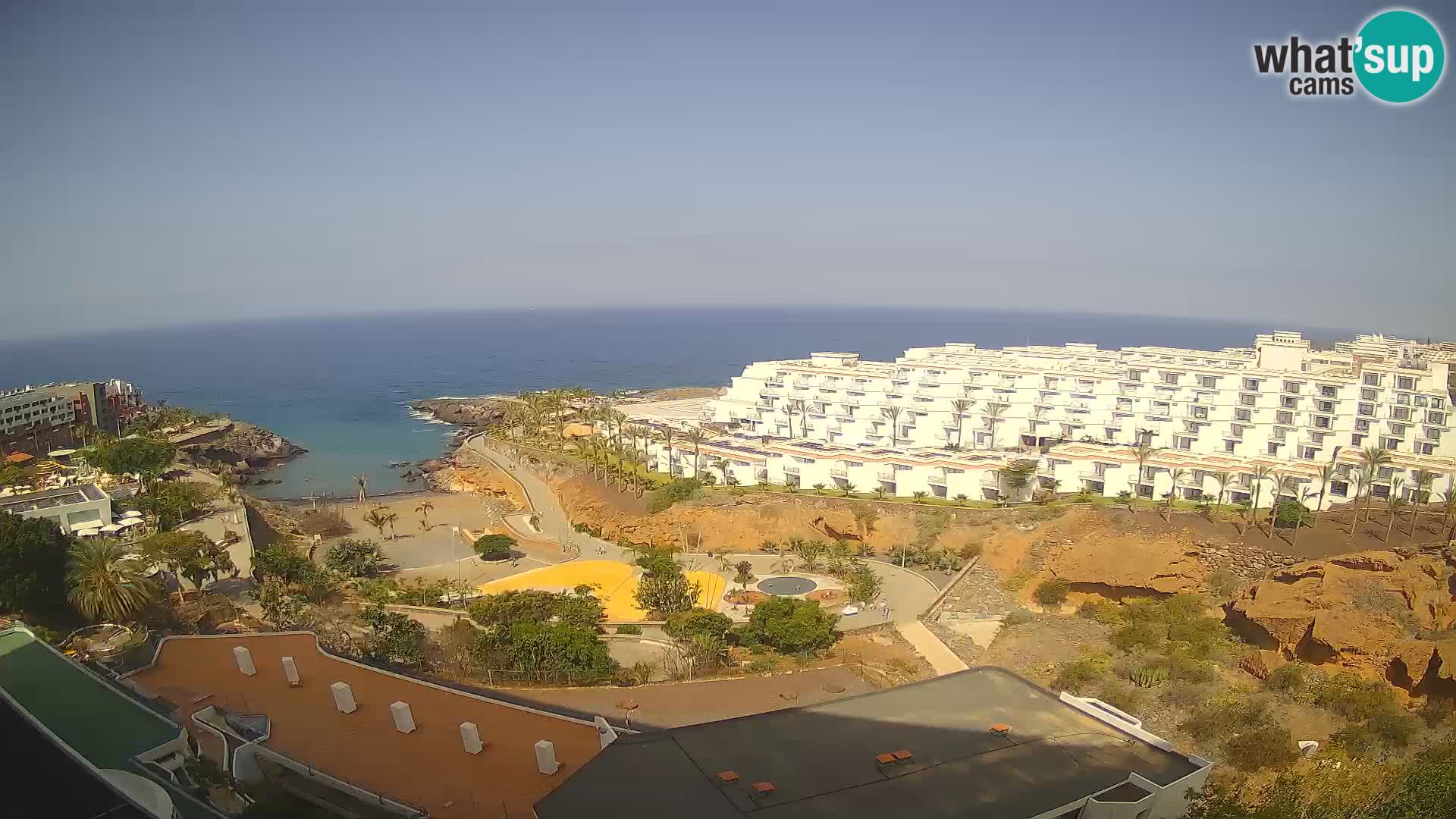Webcam en direct Playa de Las Galgas – Playa Paraiso – île de La Gomera – Costa Adeje – Tenerife