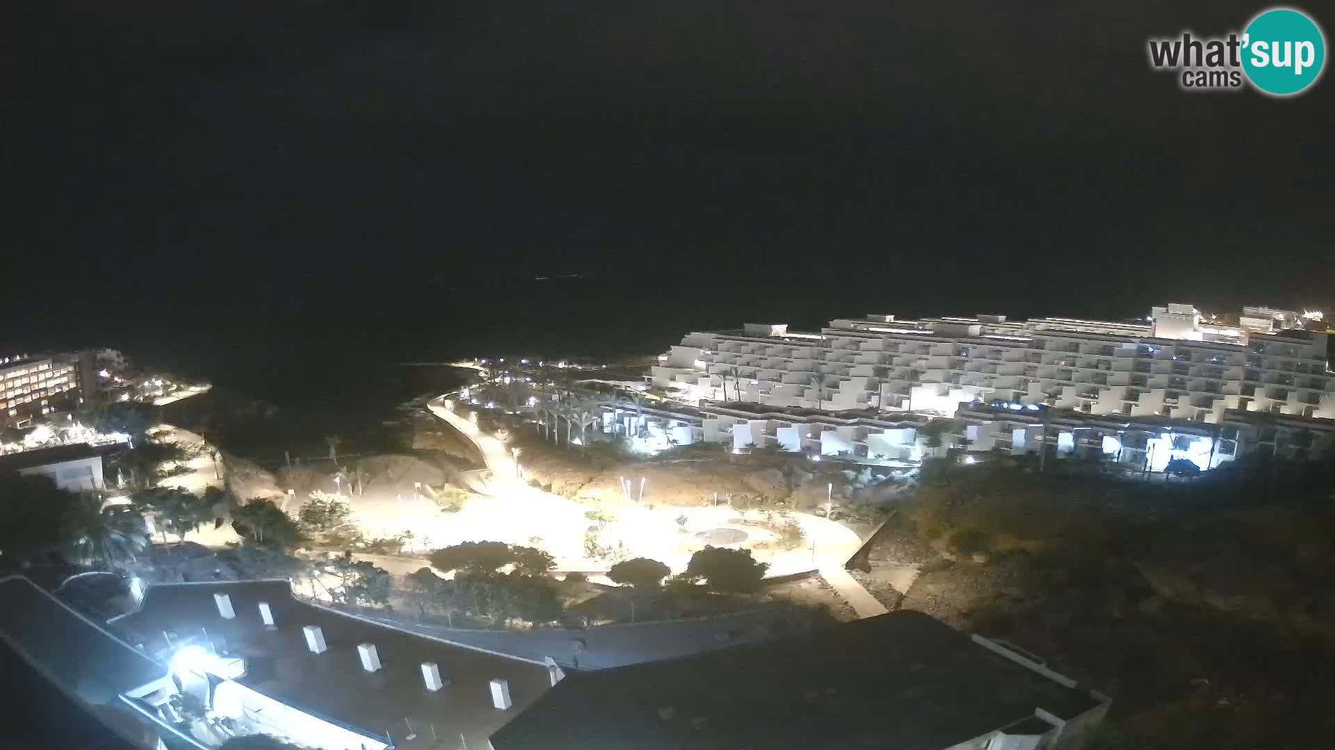Live webcam Playa de Las Galgas – Playa Paraiso – La Gomera island – Adeje – Tenerife