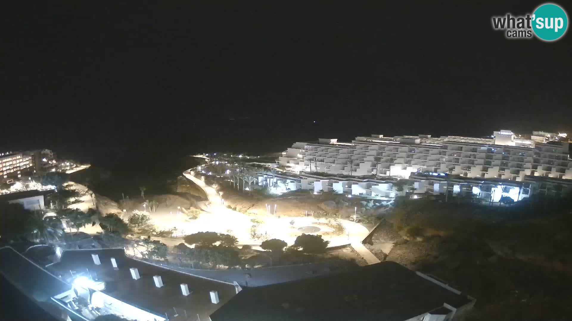 Live webcam Playa de Las Galgas – Playa Paraiso – La Gomera island – Adeje – Tenerife