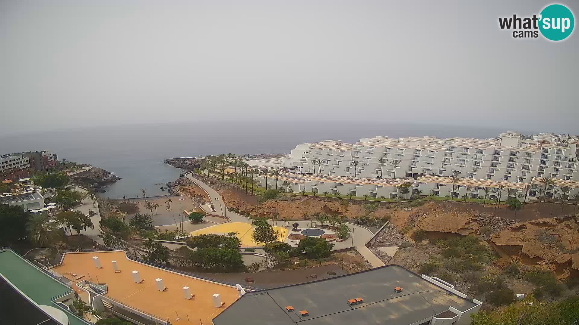 Webcam en vivo Playa de Las Galgas – Playa Paraíso – Isla de La Gomera – Costa Adeje – Tenerife