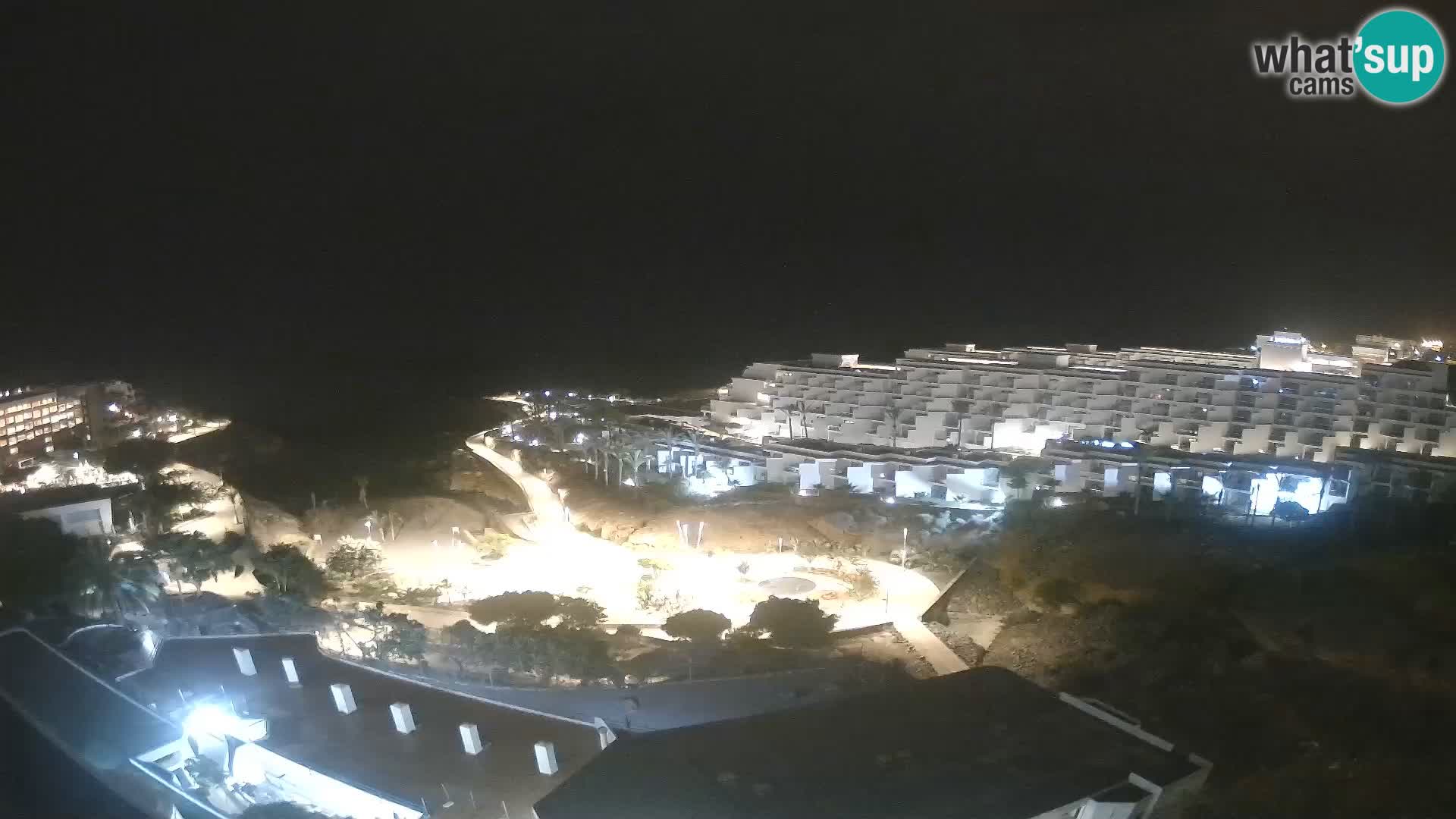 Live webcam Playa de Las Galgas – Playa Paraiso – La Gomera island – Adeje – Tenerife