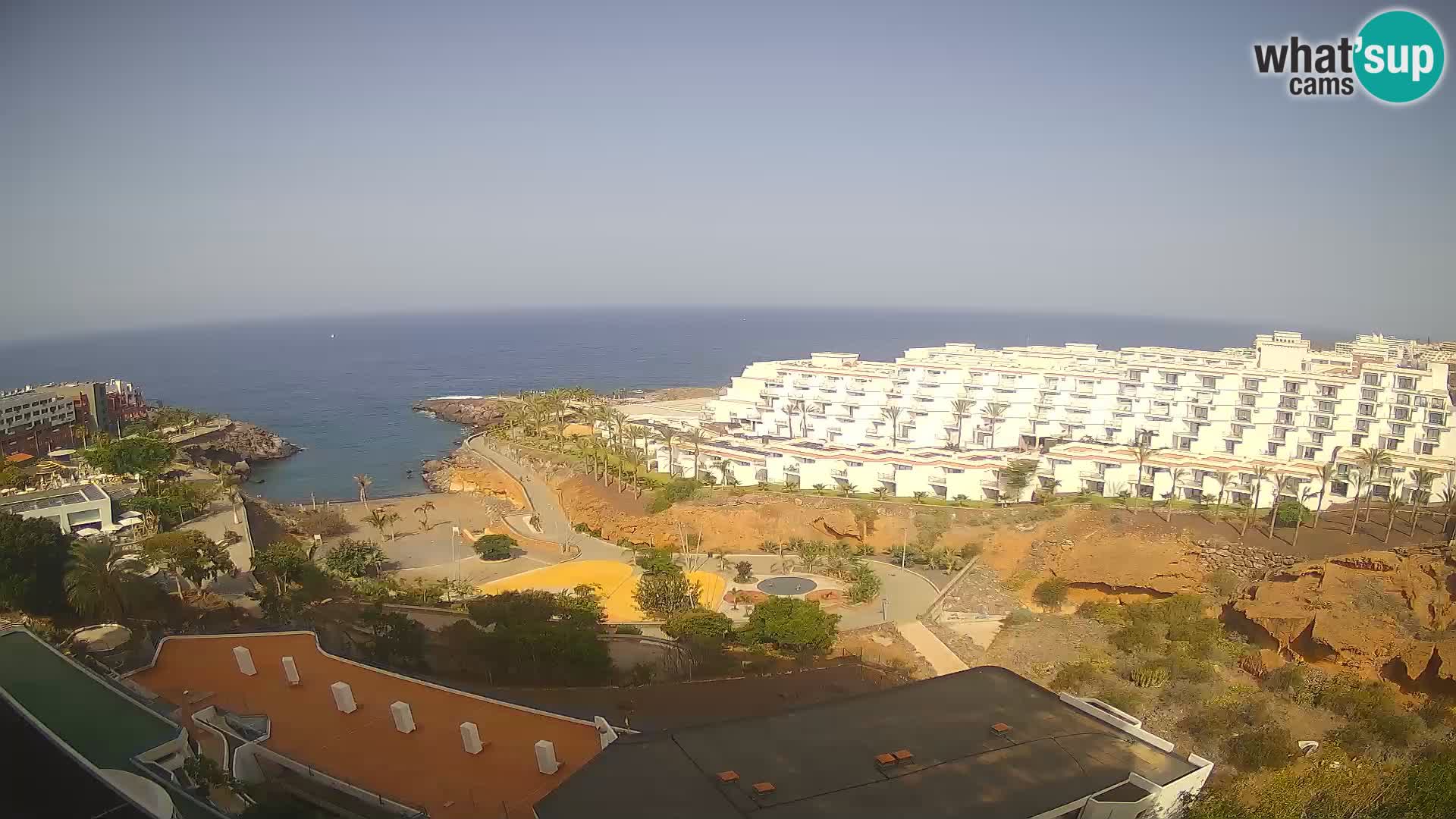 Webcam live spiaggia Las Galgas – Playa Paraiso – Isola La Gomera – Costa Adeje – Tenerife