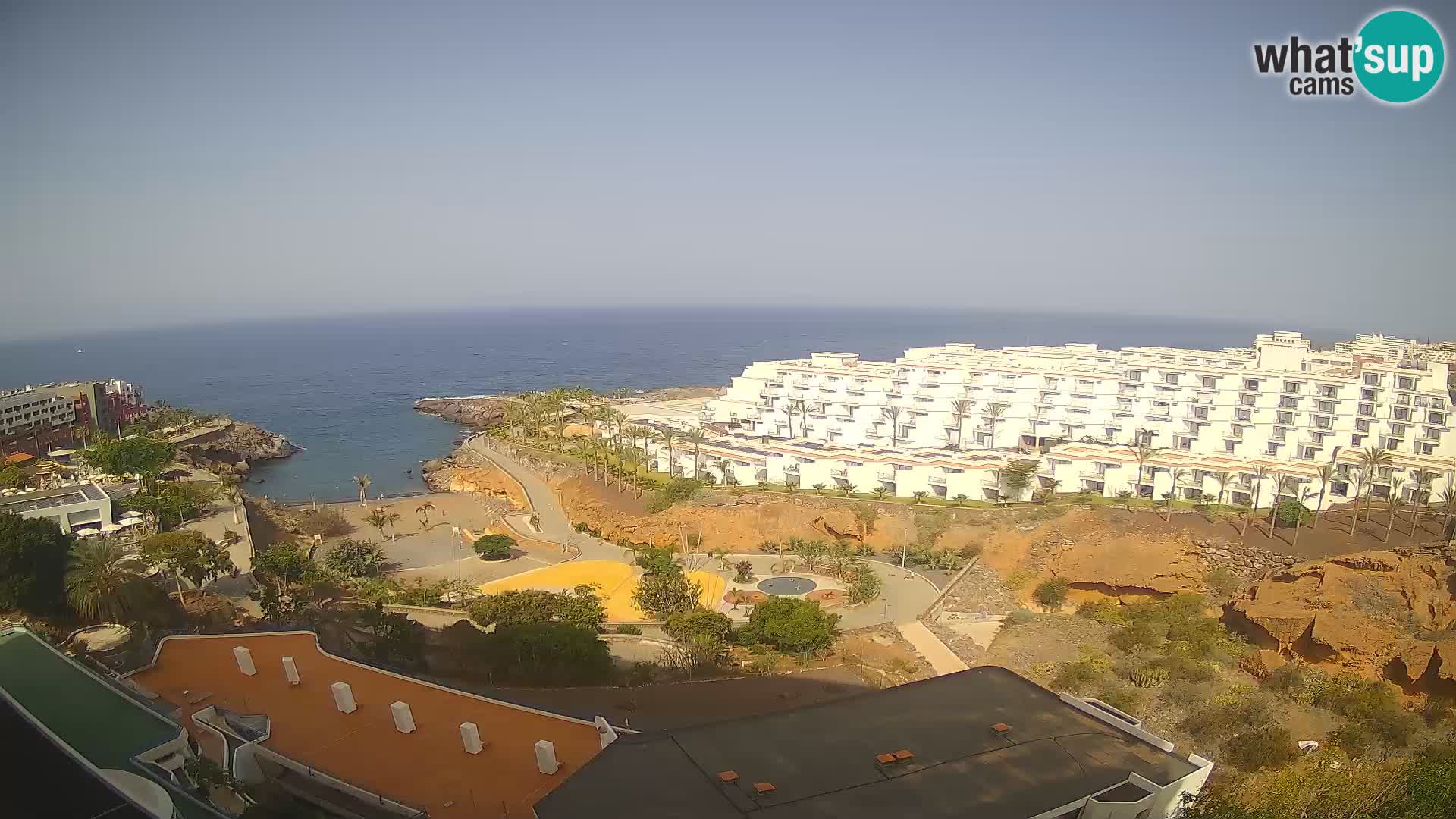 Web kamera uživo Playa de Las Galgas – Playa Paraiso – otok La Gomera – Costa Adeje – Tenerife