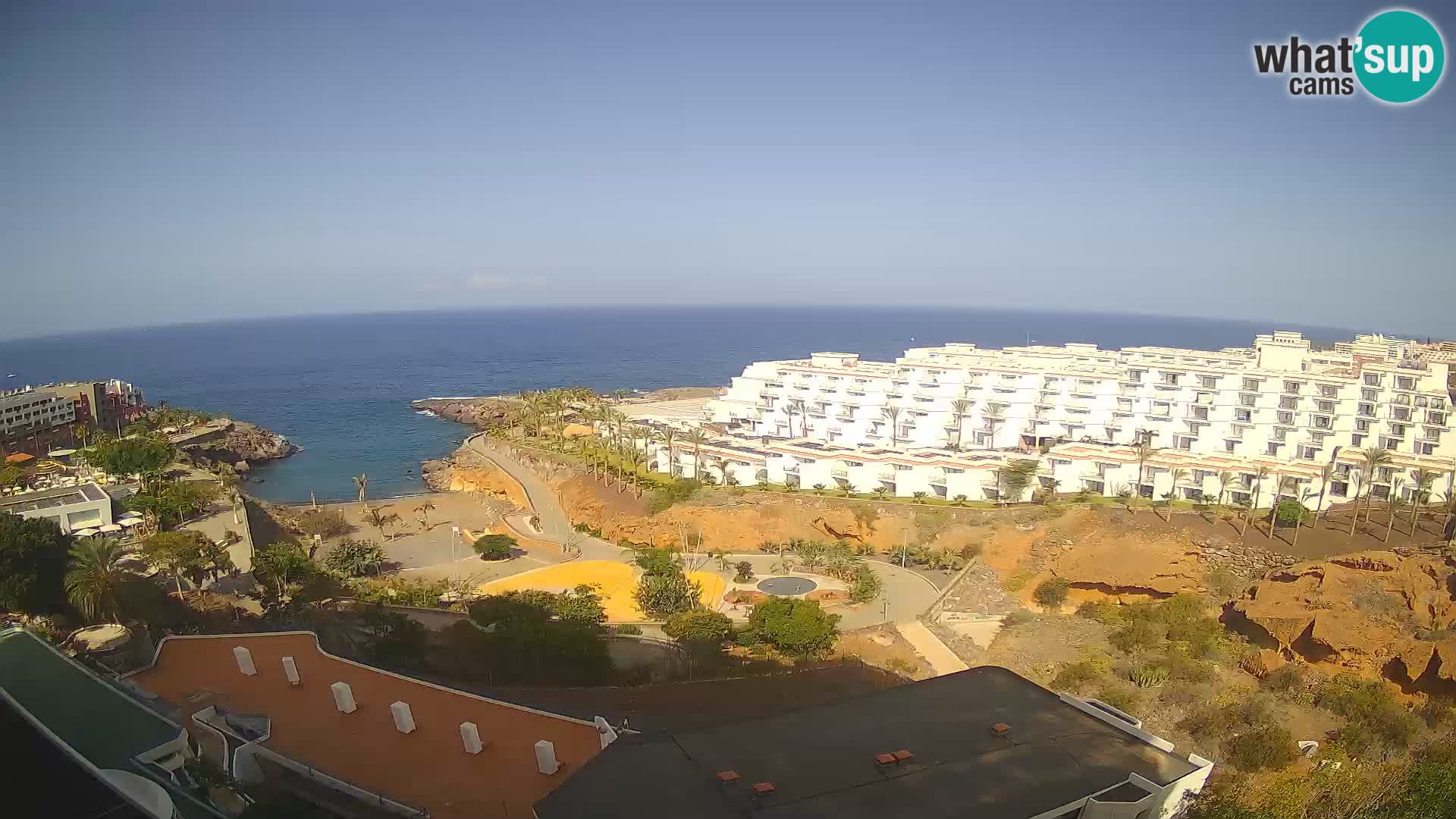 Webcam live spiaggia Las Galgas – Playa Paraiso – Isola La Gomera – Costa Adeje – Tenerife