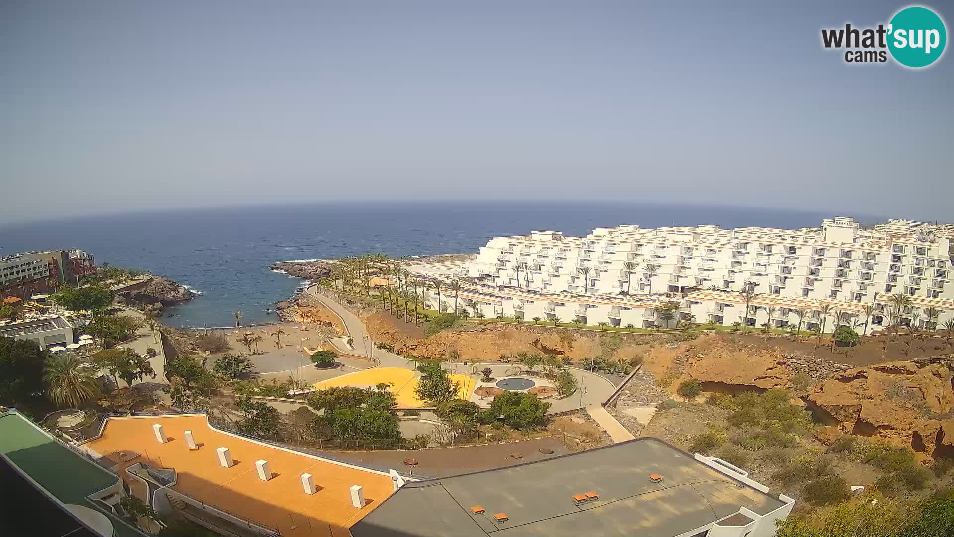 Webcam live spiaggia Las Galgas – Playa Paraiso – Isola La Gomera – Costa Adeje – Tenerife