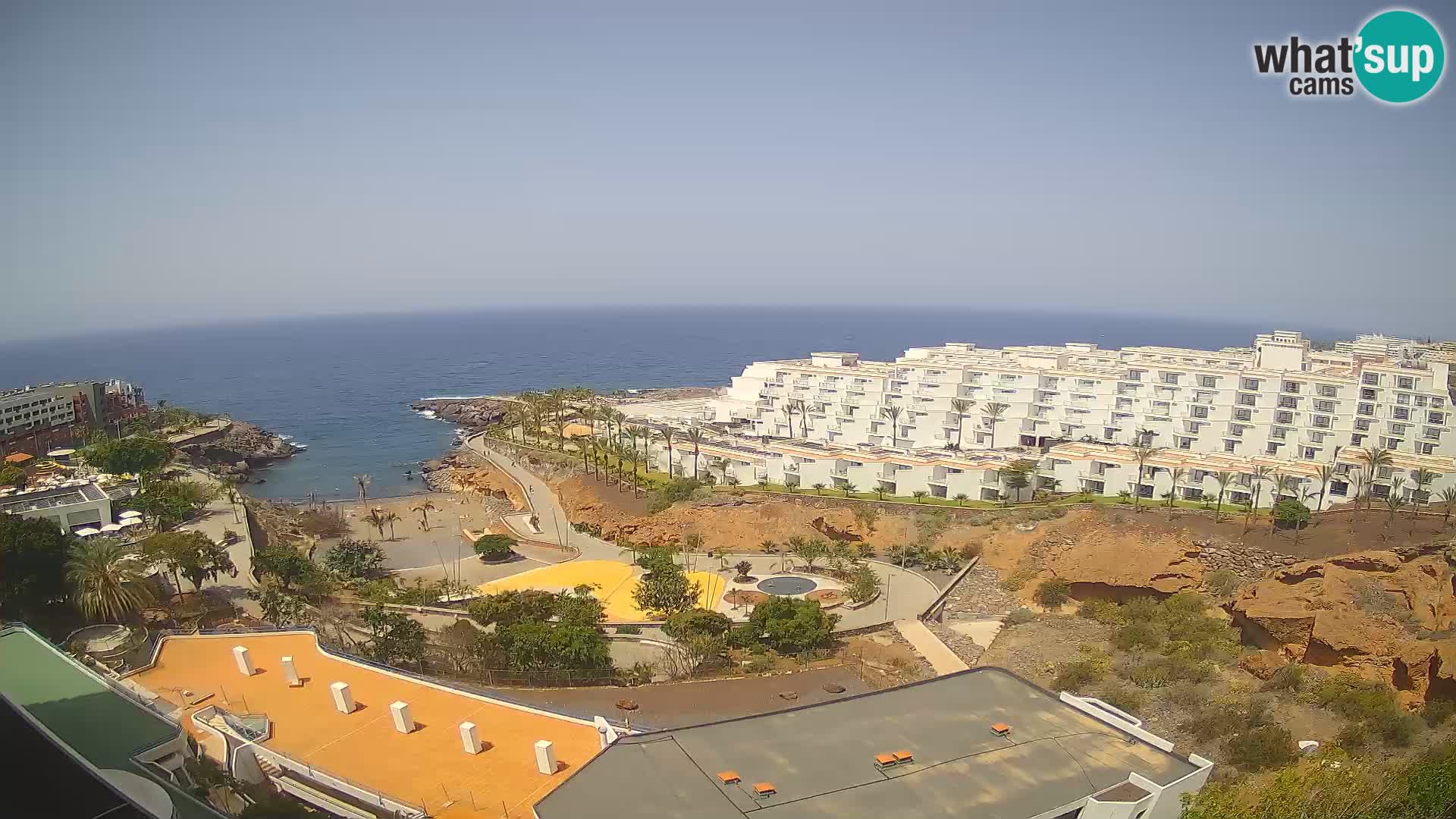 Web kamera uživo Playa de Las Galgas – Playa Paraiso – otok La Gomera – Costa Adeje – Tenerife