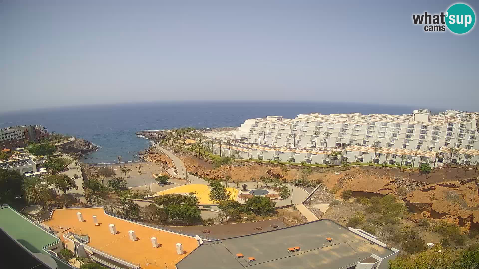 Live-Webcam Las Galgas Strand – Playa Paraiso – Insel La Gomera – Costa Adeje – Teneriffa