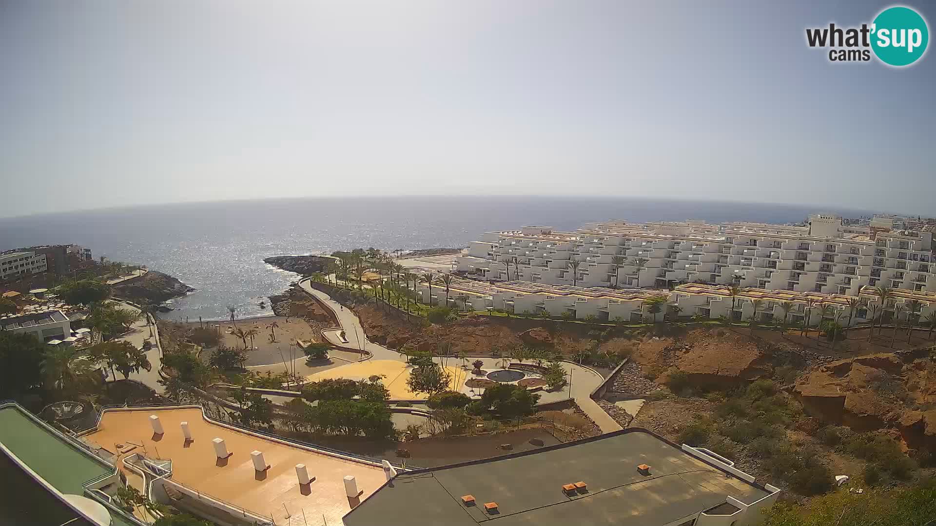 Webcam live spiaggia Las Galgas – Playa Paraiso – Isola La Gomera – Costa Adeje – Tenerife