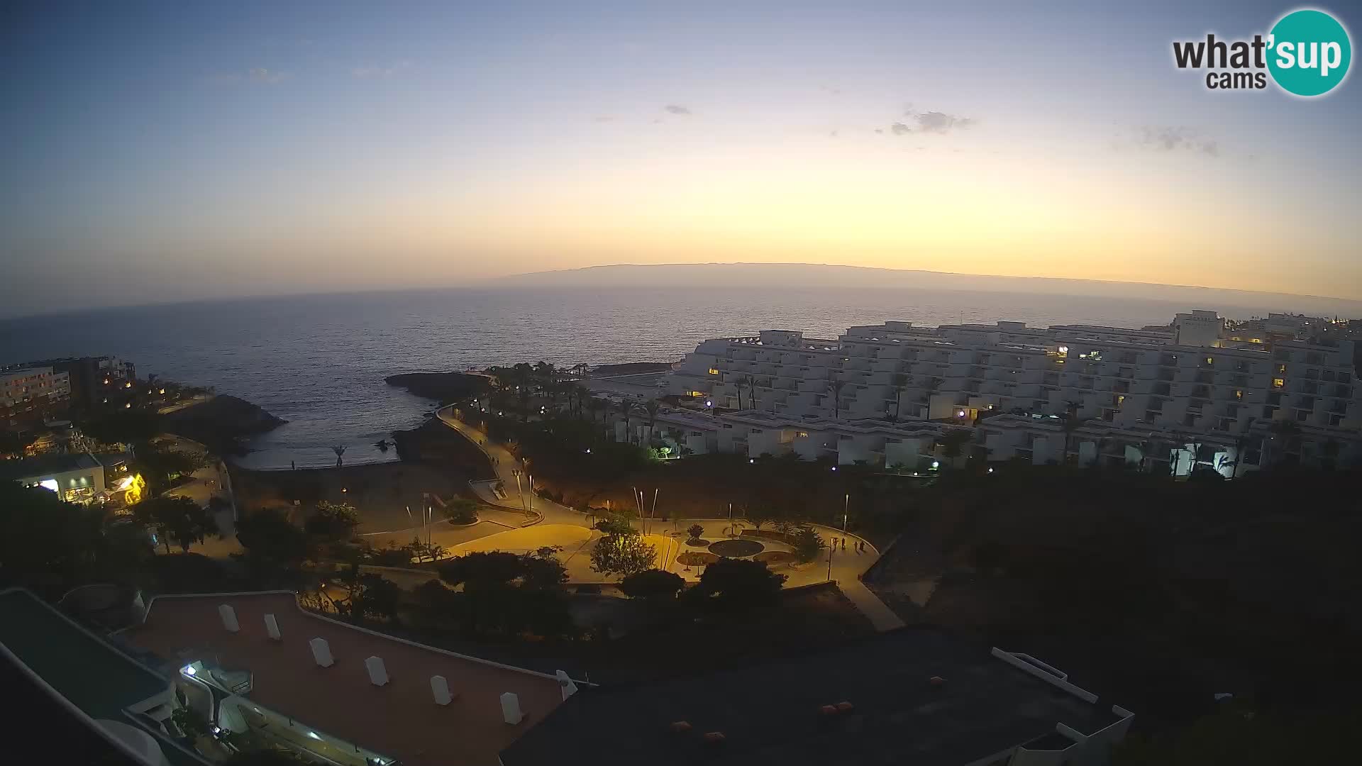 Webcam live spiaggia Las Galgas – Playa Paraiso – Isola La Gomera – Costa Adeje – Tenerife