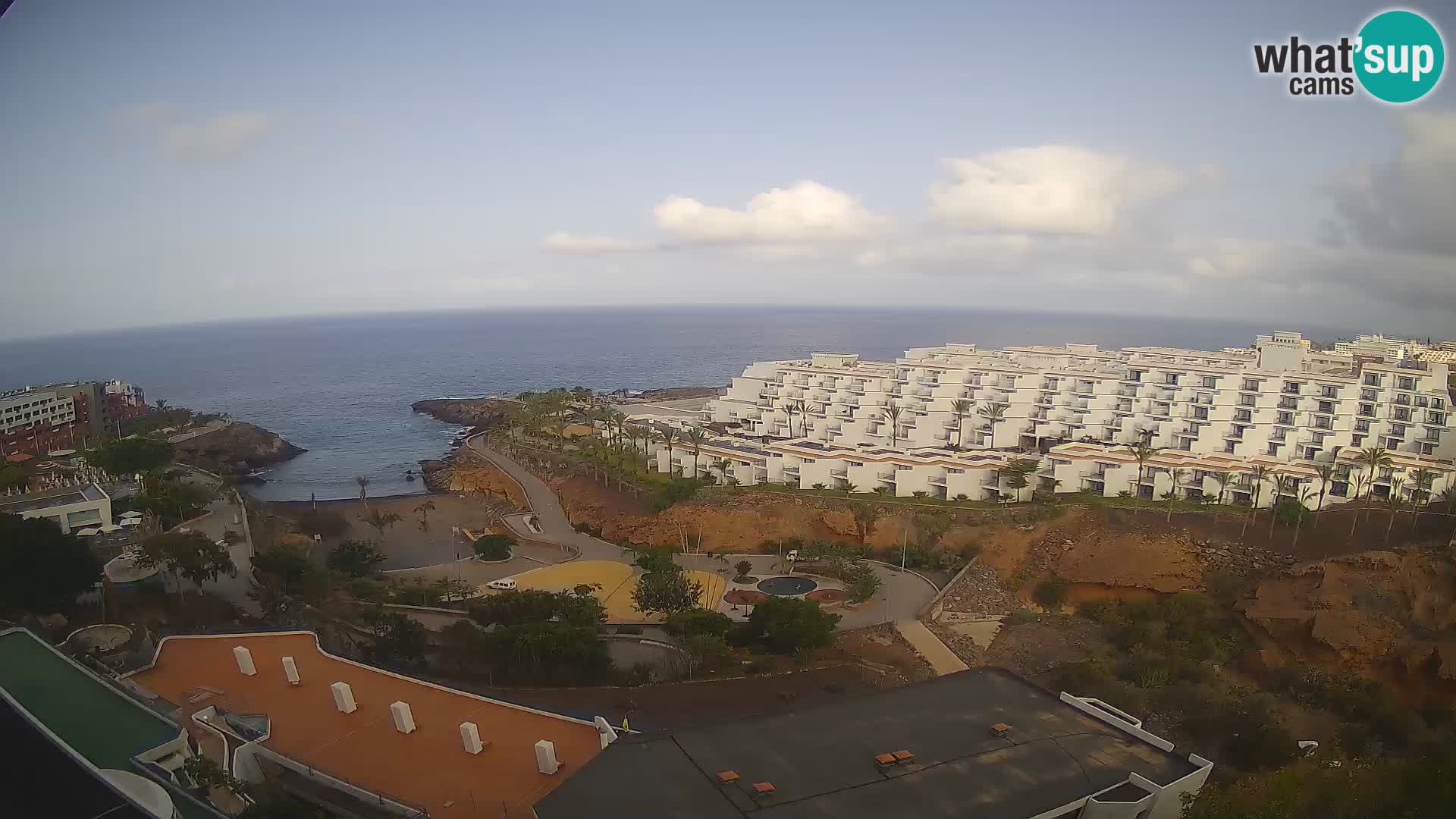 Webcam en direct Playa de Las Galgas – Playa Paraiso – île de La Gomera – Costa Adeje – Tenerife