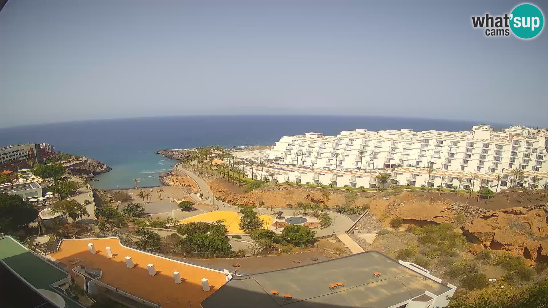 Live-Webcam Las Galgas Strand – Playa Paraiso – Insel La Gomera – Costa Adeje – Teneriffa