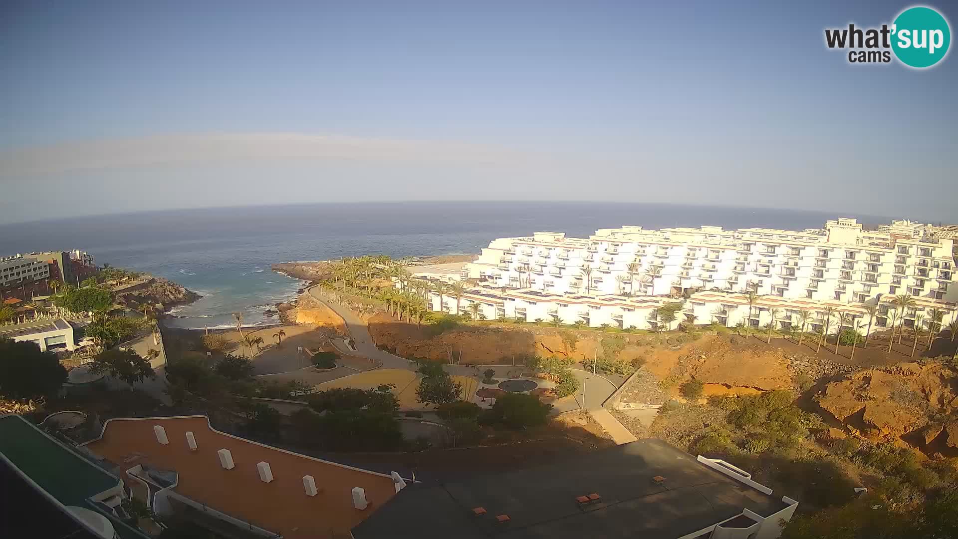 Webcam live spiaggia Las Galgas – Playa Paraiso – Isola La Gomera – Costa Adeje – Tenerife