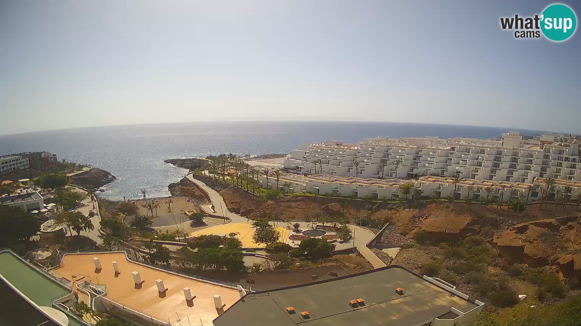 Web kamera uživo Playa de Las Galgas – Playa Paraiso – otok La Gomera – Costa Adeje – Tenerife