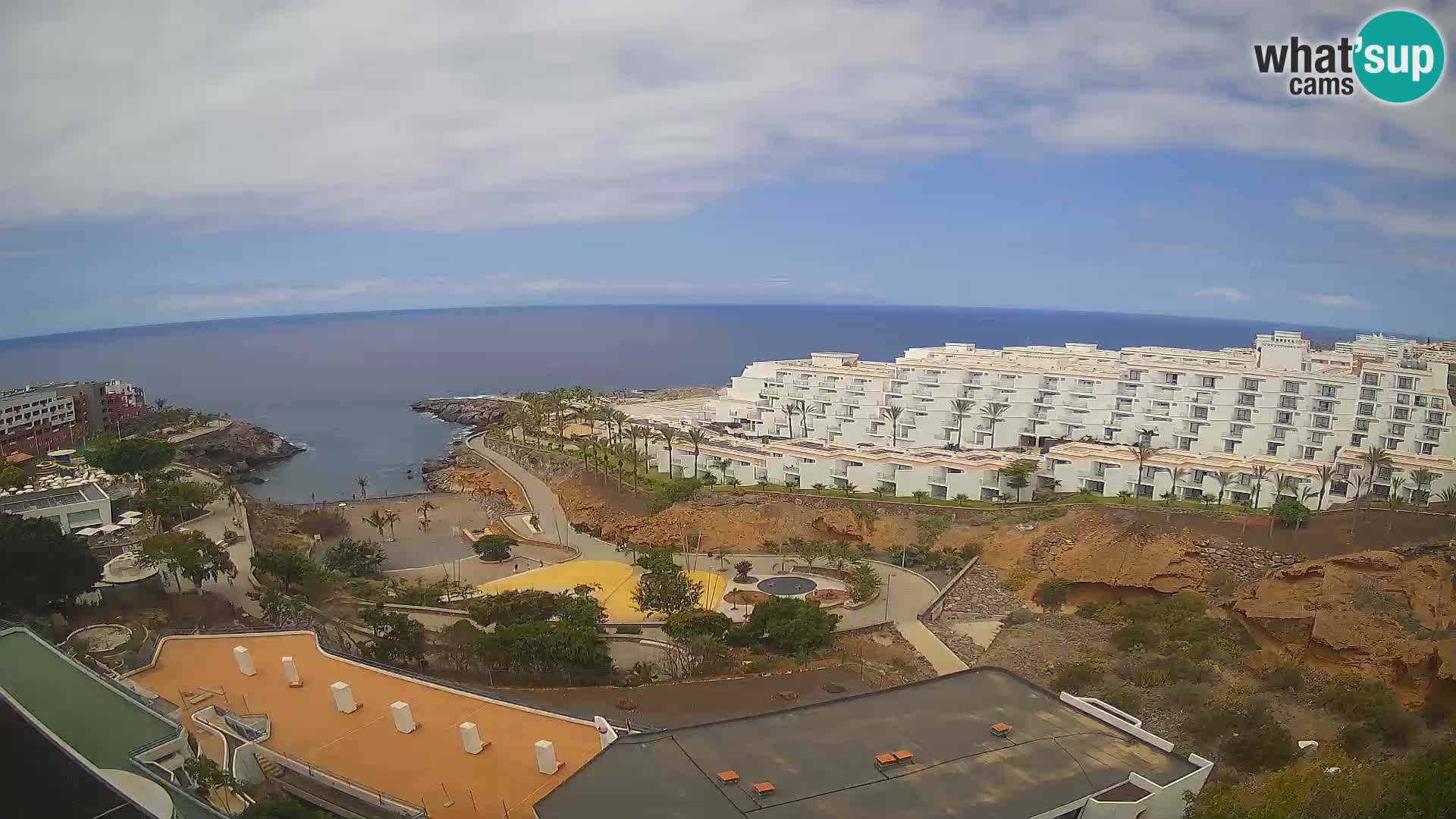 Webcam live spiaggia Las Galgas – Playa Paraiso – Isola La Gomera – Costa Adeje – Tenerife