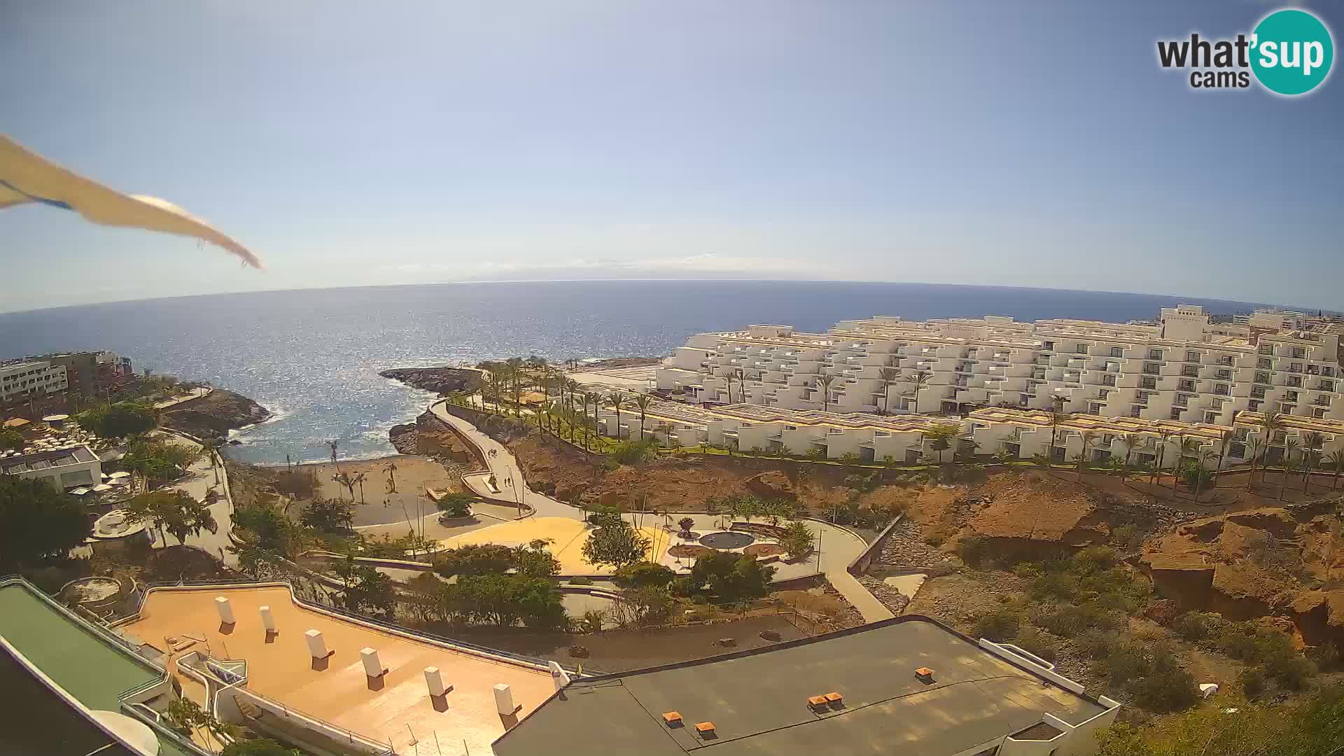 Live-Webcam Las Galgas Strand – Playa Paraiso – Insel La Gomera – Costa Adeje – Teneriffa