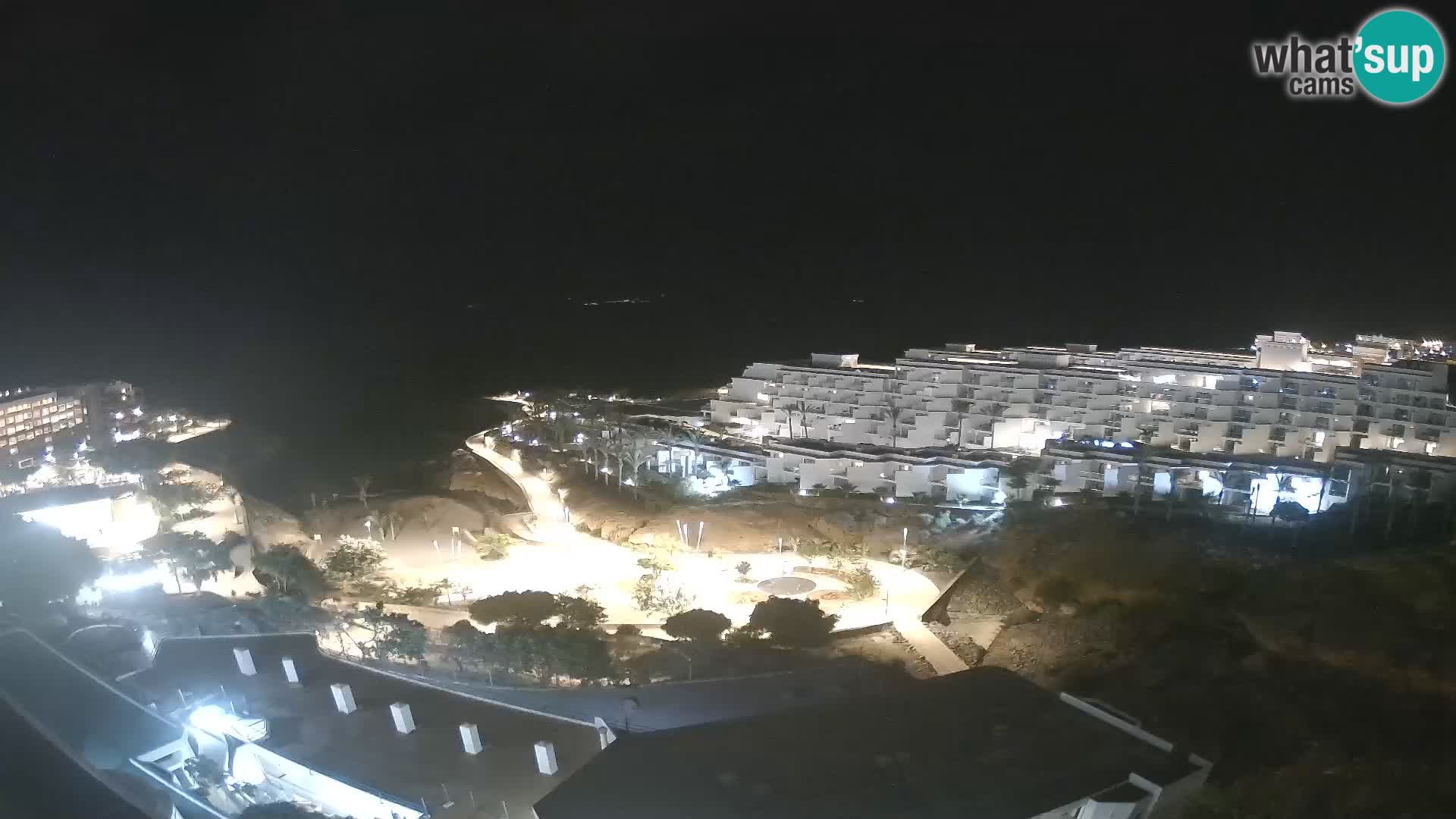 Live webcam Playa de Las Galgas – Playa Paraiso – La Gomera island – Adeje – Tenerife