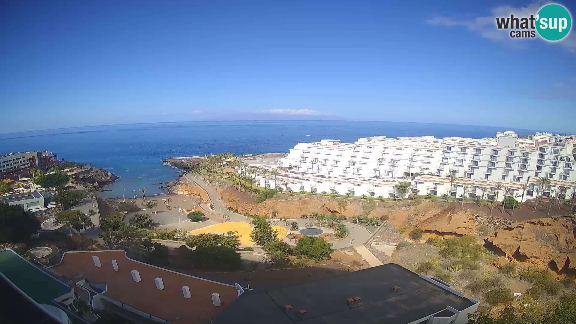 Live-Webcam Las Galgas Strand – Playa Paraiso – Insel La Gomera – Costa Adeje – Teneriffa