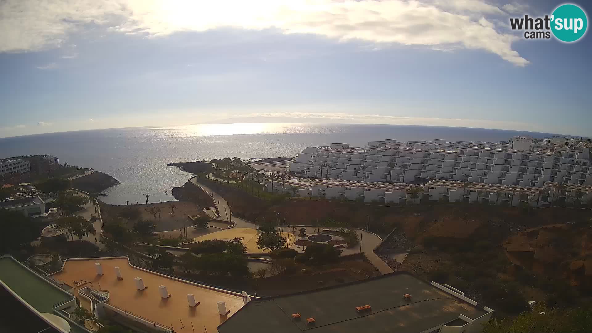 Webcam live spiaggia Las Galgas – Playa Paraiso – Isola La Gomera – Costa Adeje – Tenerife