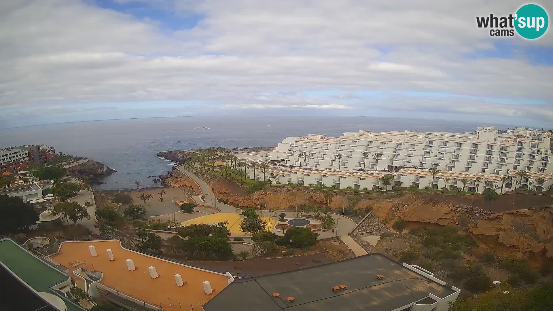 Webcam en vivo Playa de Las Galgas – Playa Paraíso – Isla de La Gomera – Costa Adeje – Tenerife