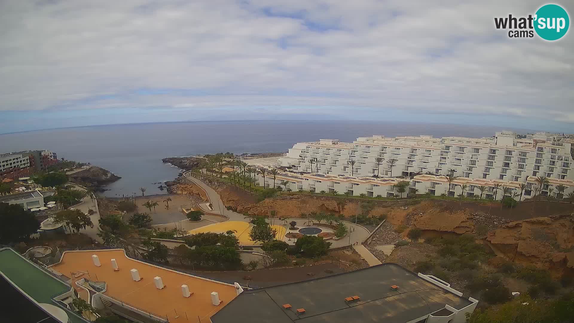 Webcam en direct Playa de Las Galgas – Playa Paraiso – île de La Gomera – Costa Adeje – Tenerife