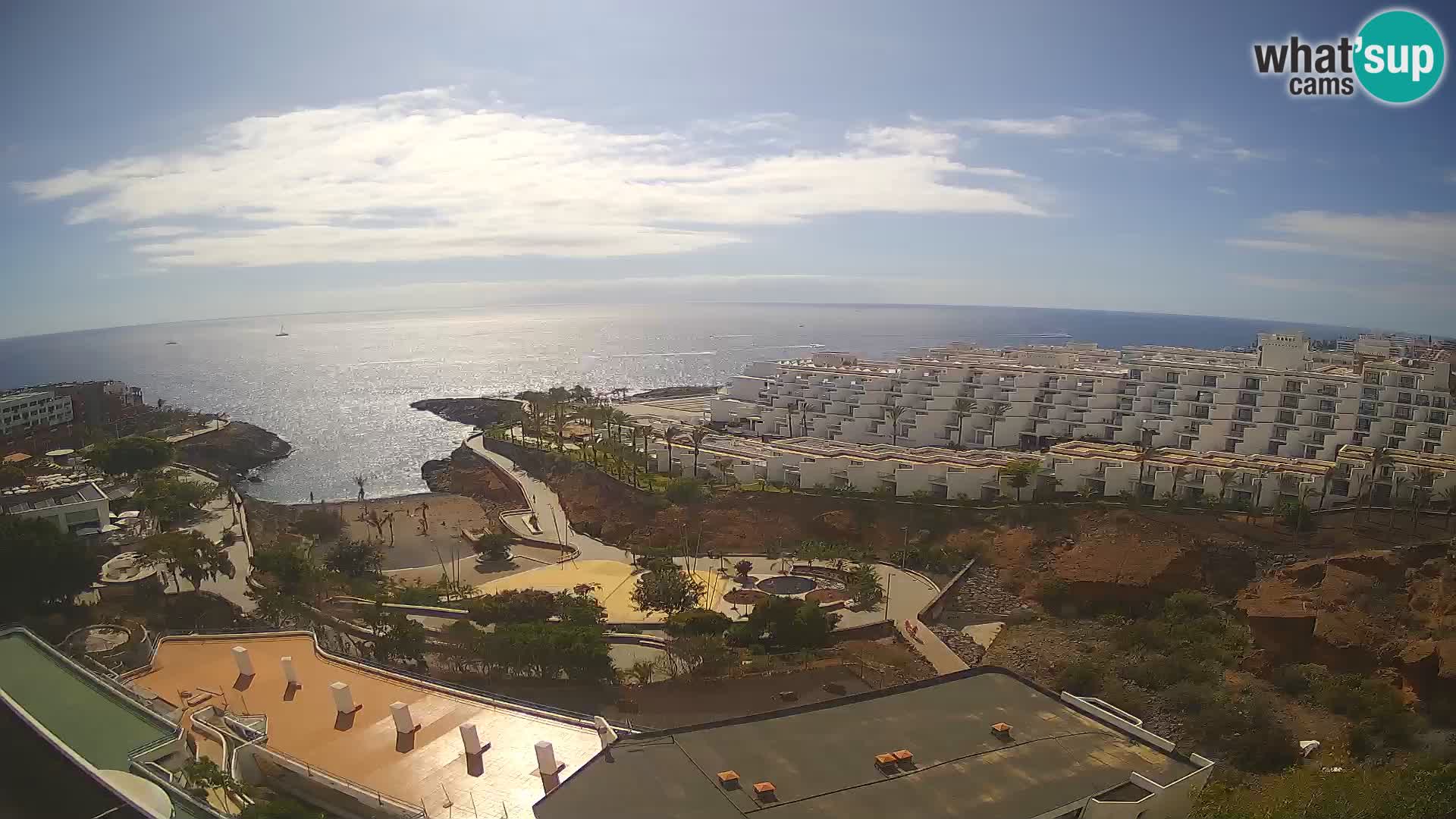 Webcam en direct Playa de Las Galgas – Playa Paraiso – île de La Gomera – Costa Adeje – Tenerife