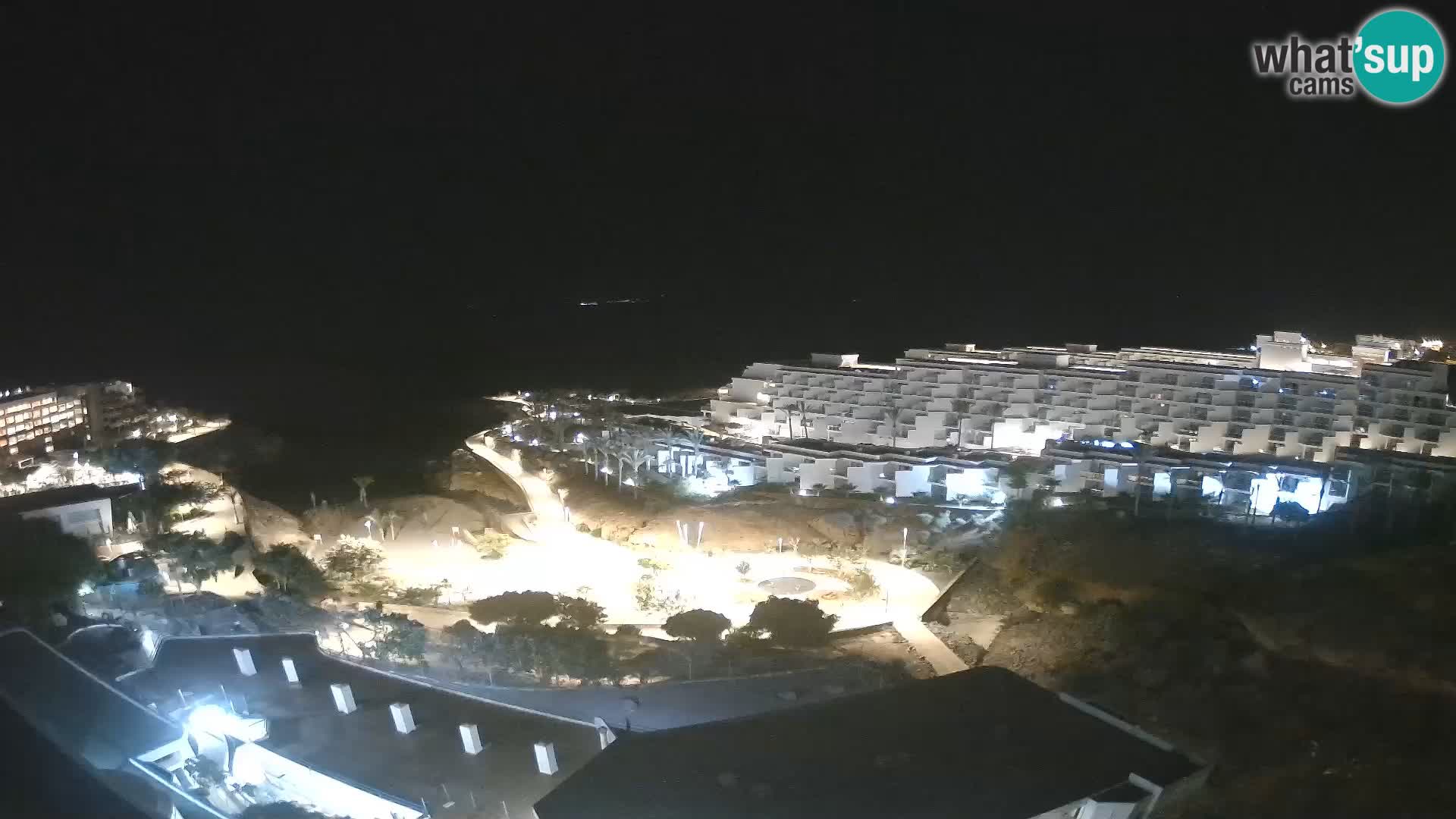Live webcam Playa de Las Galgas – Playa Paraiso – La Gomera island – Adeje – Tenerife