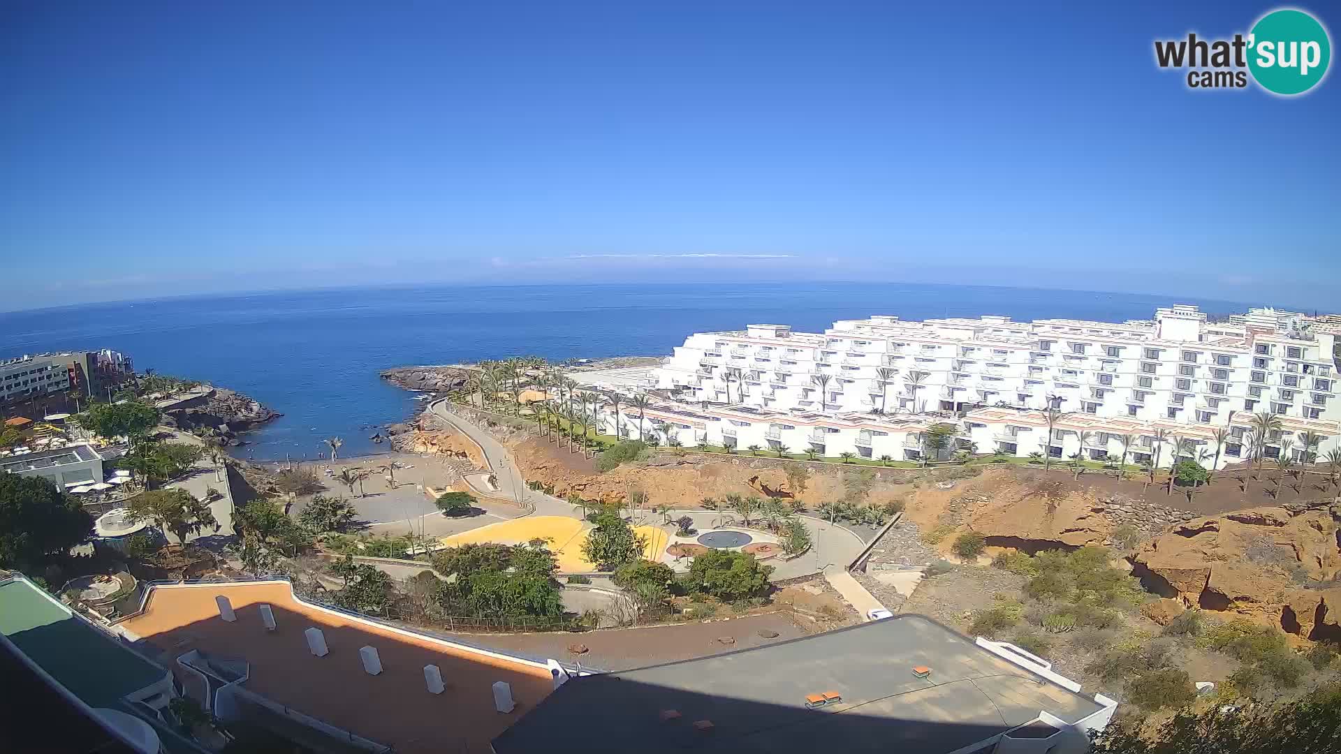 Webcam en direct Playa de Las Galgas – Playa Paraiso – île de La Gomera – Costa Adeje – Tenerife