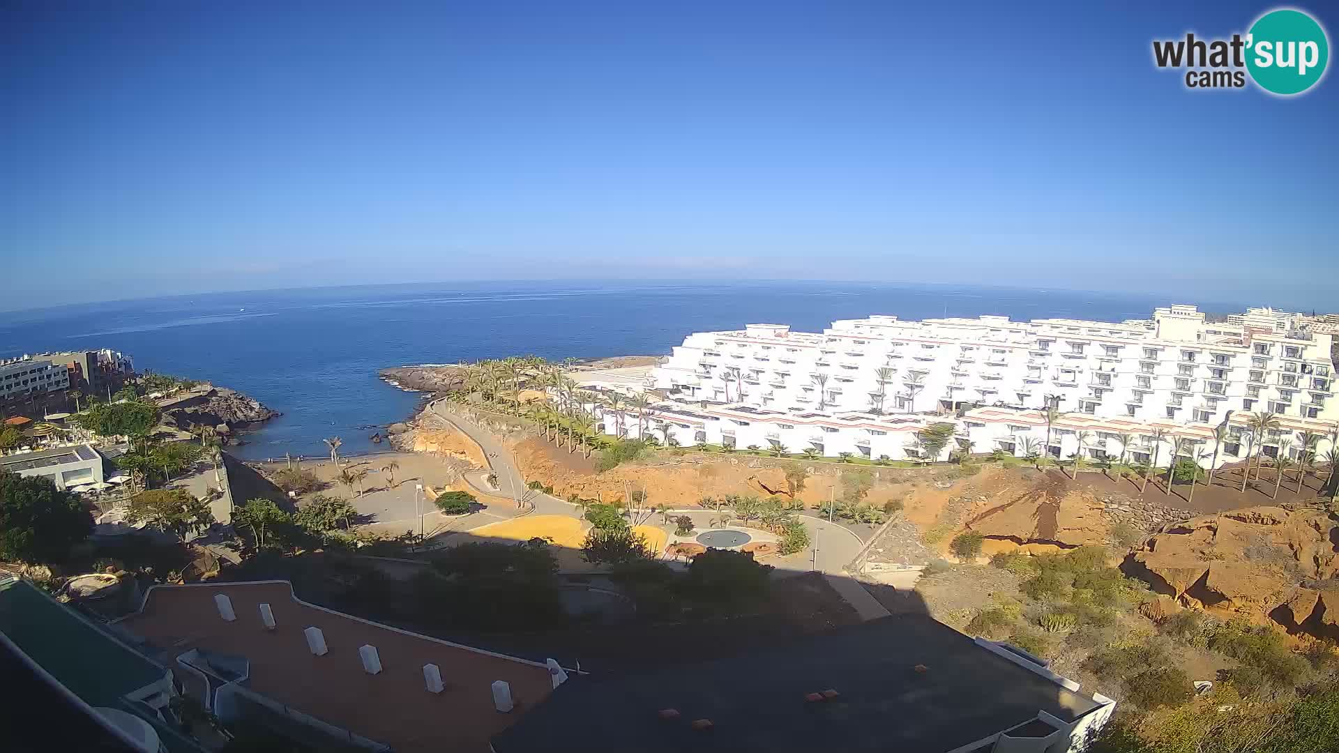 Webcam live spiaggia Las Galgas – Playa Paraiso – Isola La Gomera – Costa Adeje – Tenerife