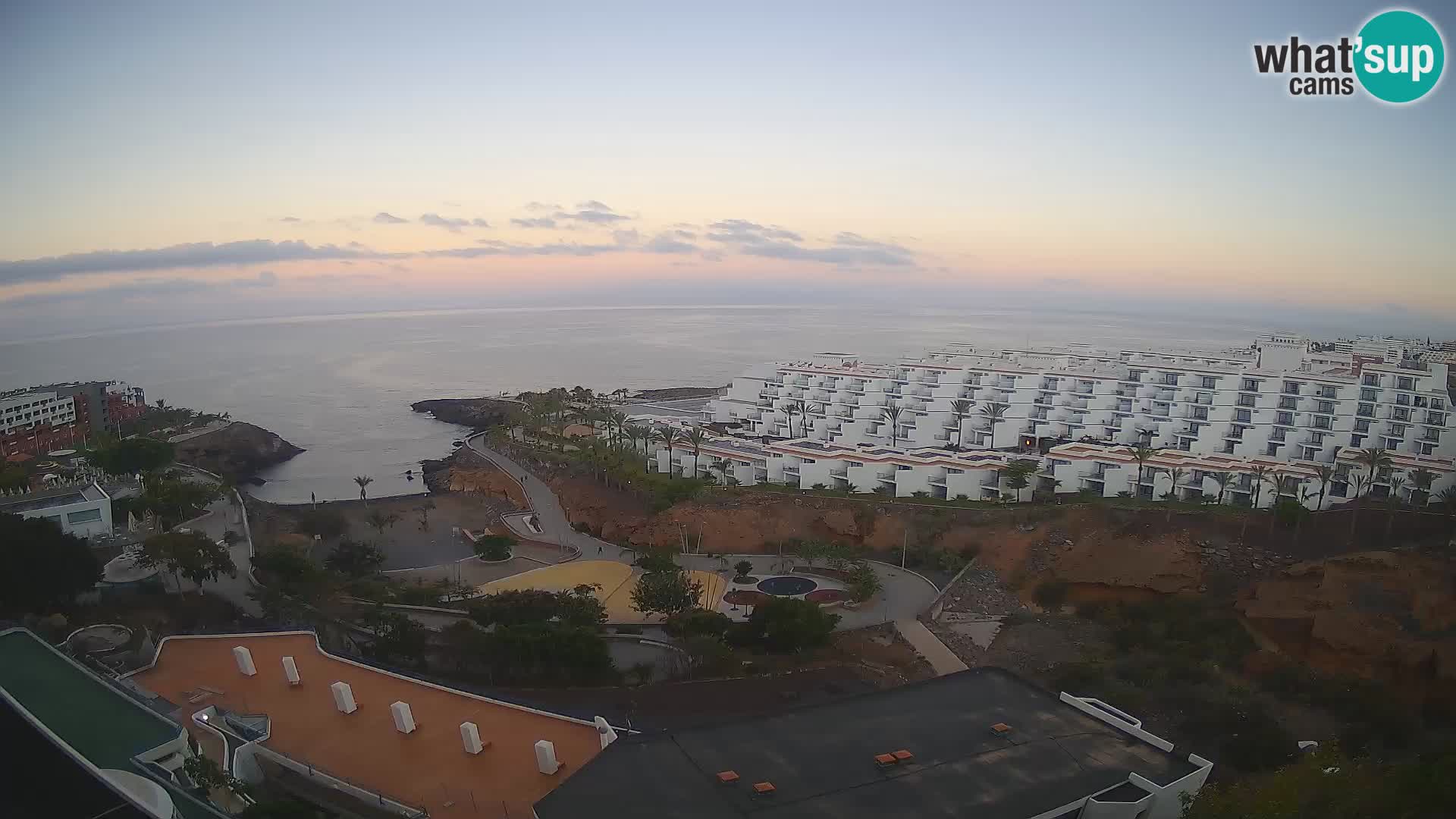 Webcam en direct Playa de Las Galgas – Playa Paraiso – île de La Gomera – Costa Adeje – Tenerife