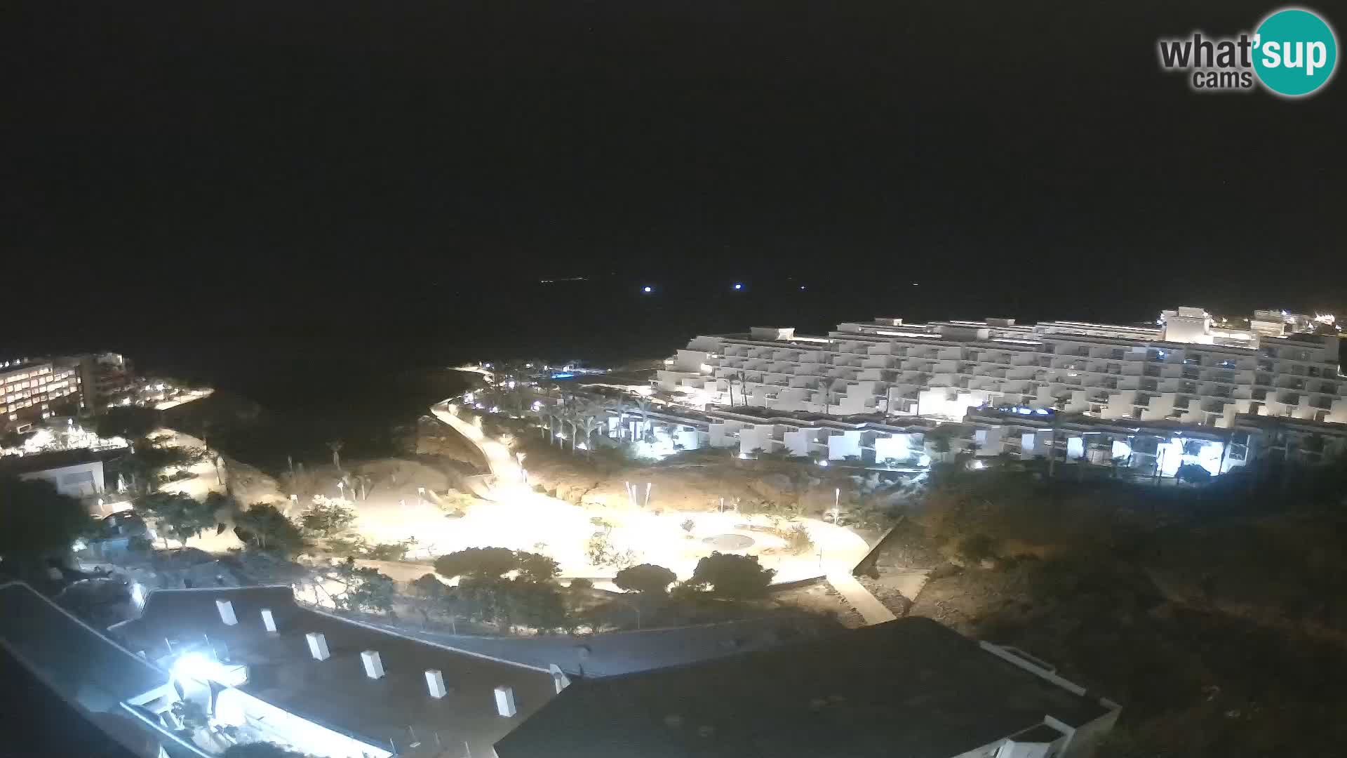 Live webcam Playa de Las Galgas – Playa Paraiso – La Gomera island – Adeje – Tenerife