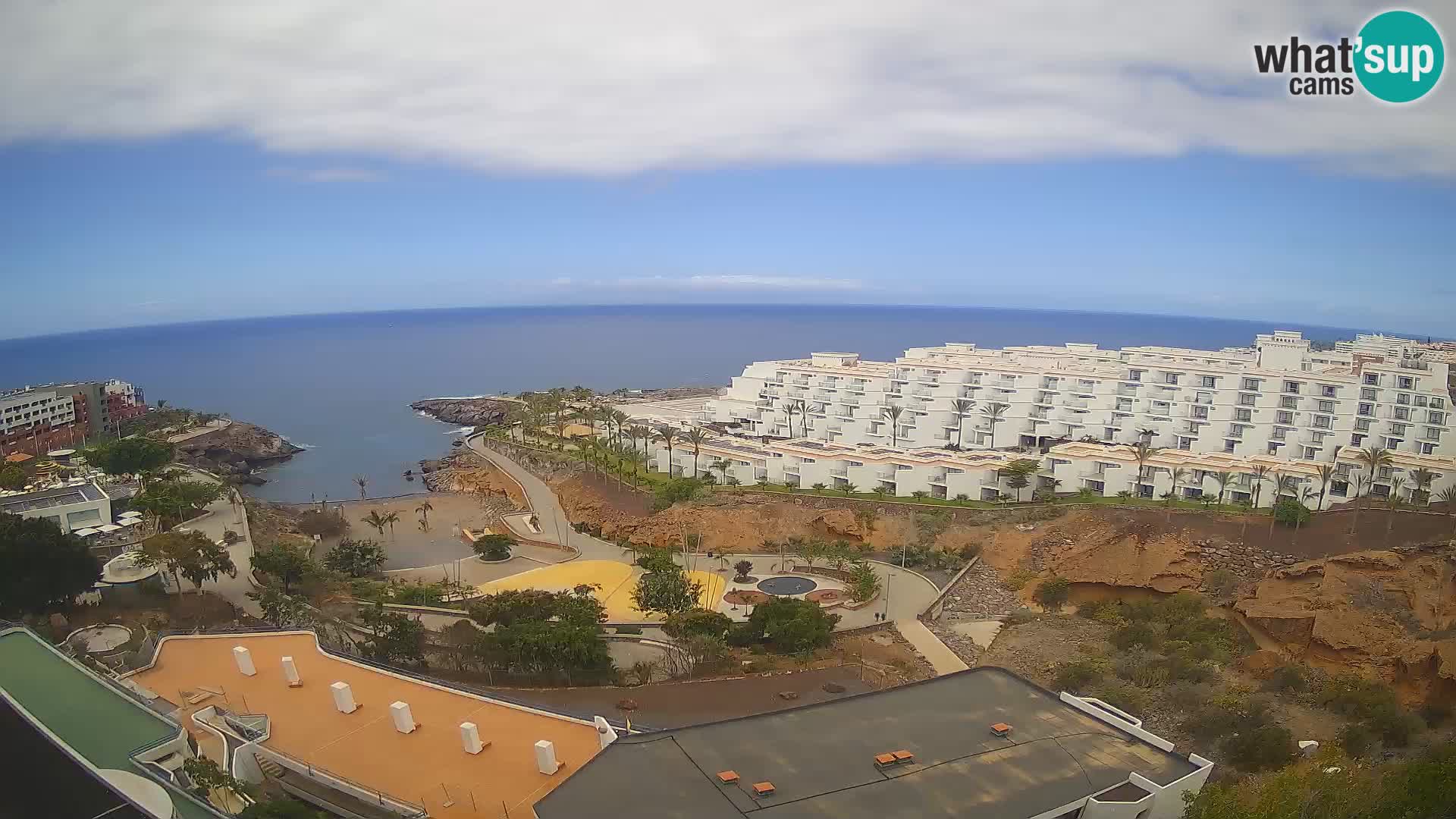 Webcam live spiaggia Las Galgas – Playa Paraiso – Isola La Gomera – Costa Adeje – Tenerife