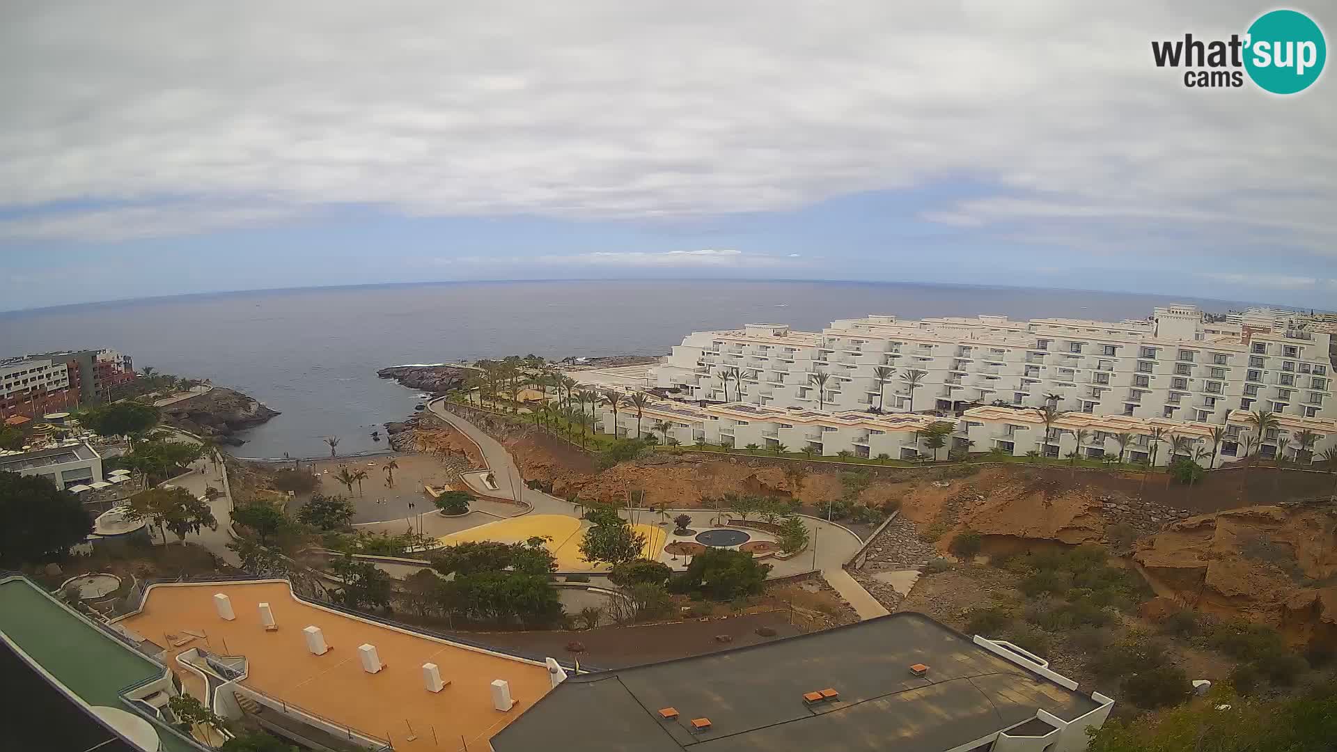 Webcam live spiaggia Las Galgas – Playa Paraiso – Isola La Gomera – Costa Adeje – Tenerife