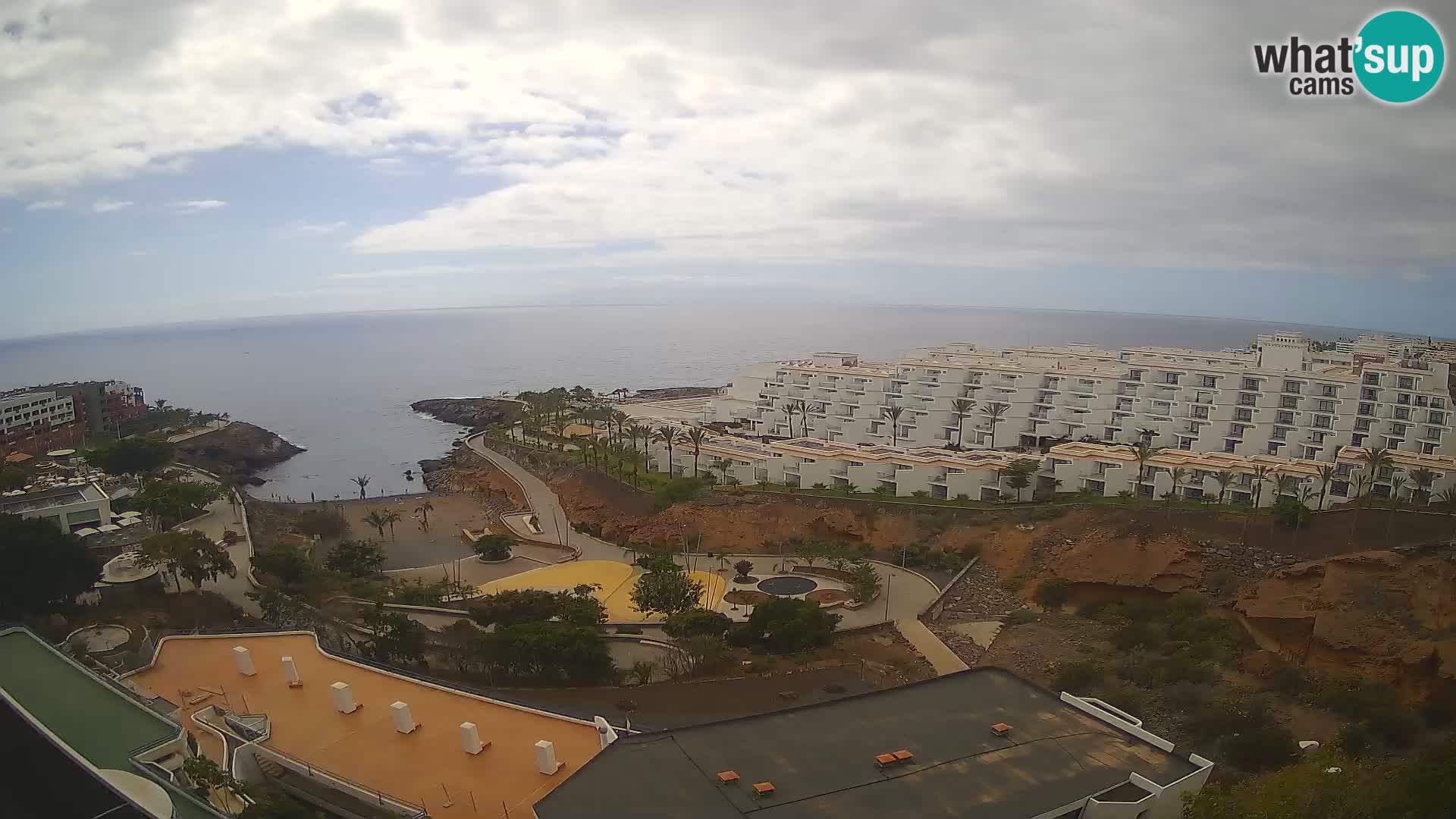 Live-Webcam Las Galgas Strand – Playa Paraiso – Insel La Gomera – Costa Adeje – Teneriffa
