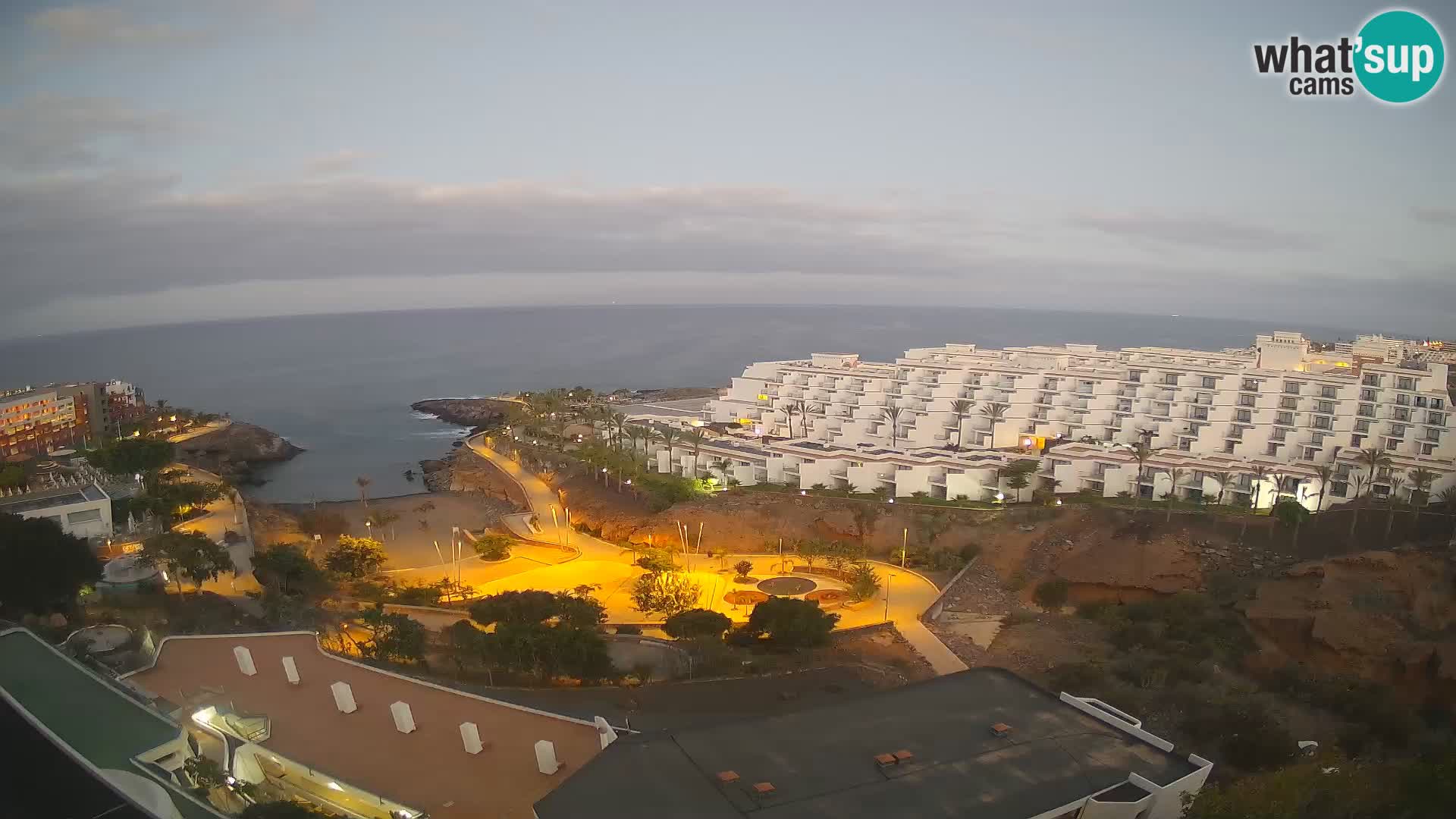 Web kamera uživo Playa de Las Galgas – Playa Paraiso – otok La Gomera – Costa Adeje – Tenerife