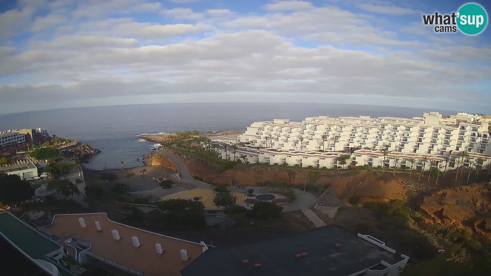 Web kamera uživo Playa de Las Galgas – Playa Paraiso – otok La Gomera – Costa Adeje – Tenerife