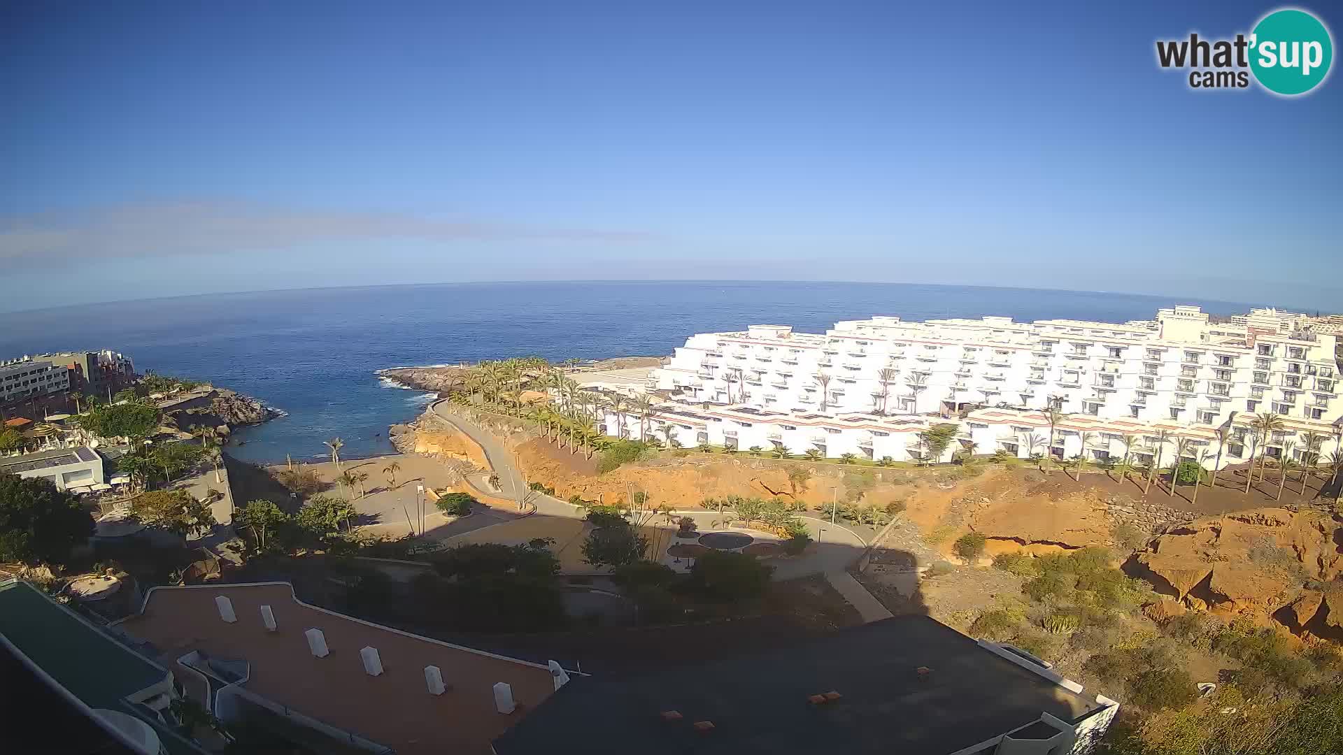 Live-Webcam Las Galgas Strand – Playa Paraiso – Insel La Gomera – Costa Adeje – Teneriffa