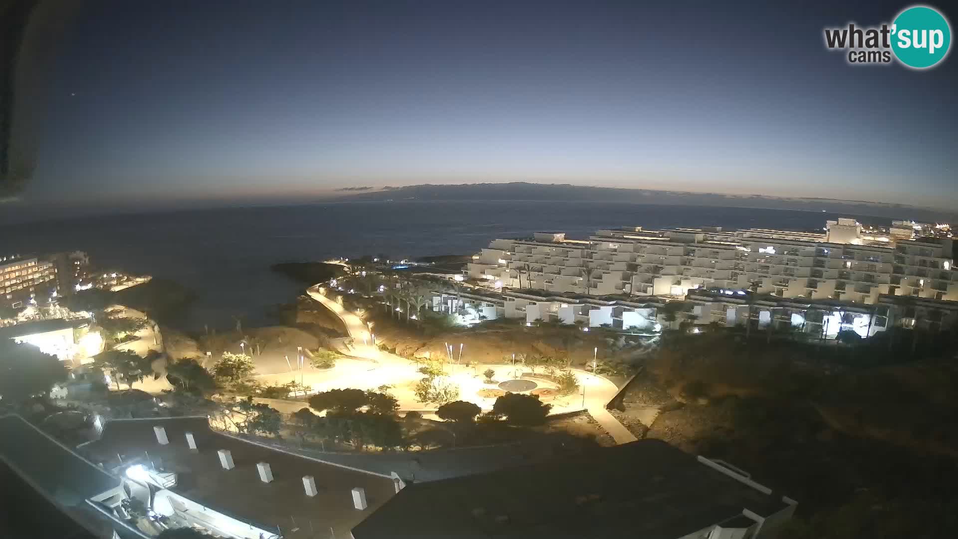 Webcam en vivo Playa de Las Galgas – Playa Paraíso – Isla de La Gomera – Costa Adeje – Tenerife