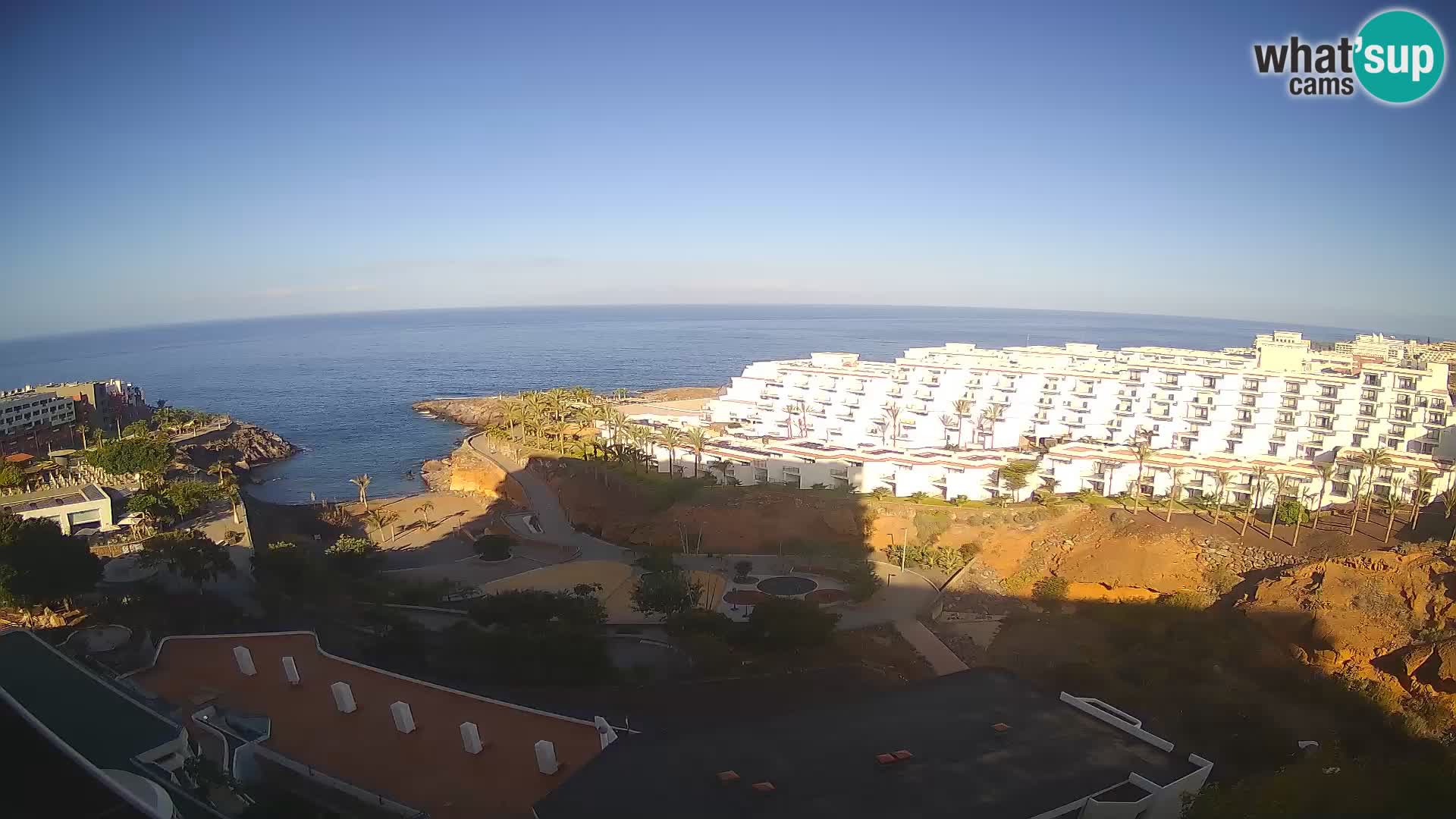 Webcam en direct Playa de Las Galgas – Playa Paraiso – île de La Gomera – Costa Adeje – Tenerife