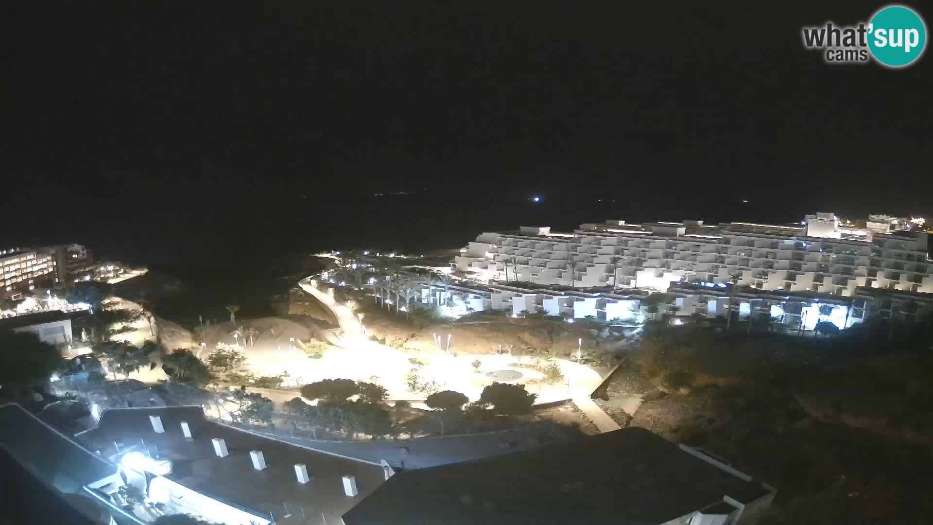 Live webcam Playa de Las Galgas – Playa Paraiso – La Gomera island – Adeje – Tenerife