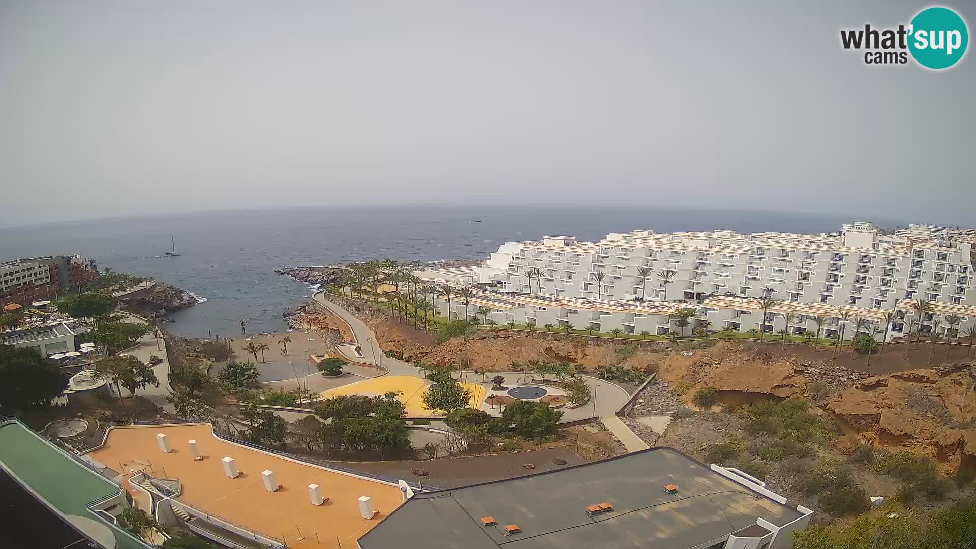 Webcam en vivo Playa de Las Galgas – Playa Paraíso – Isla de La Gomera – Costa Adeje – Tenerife