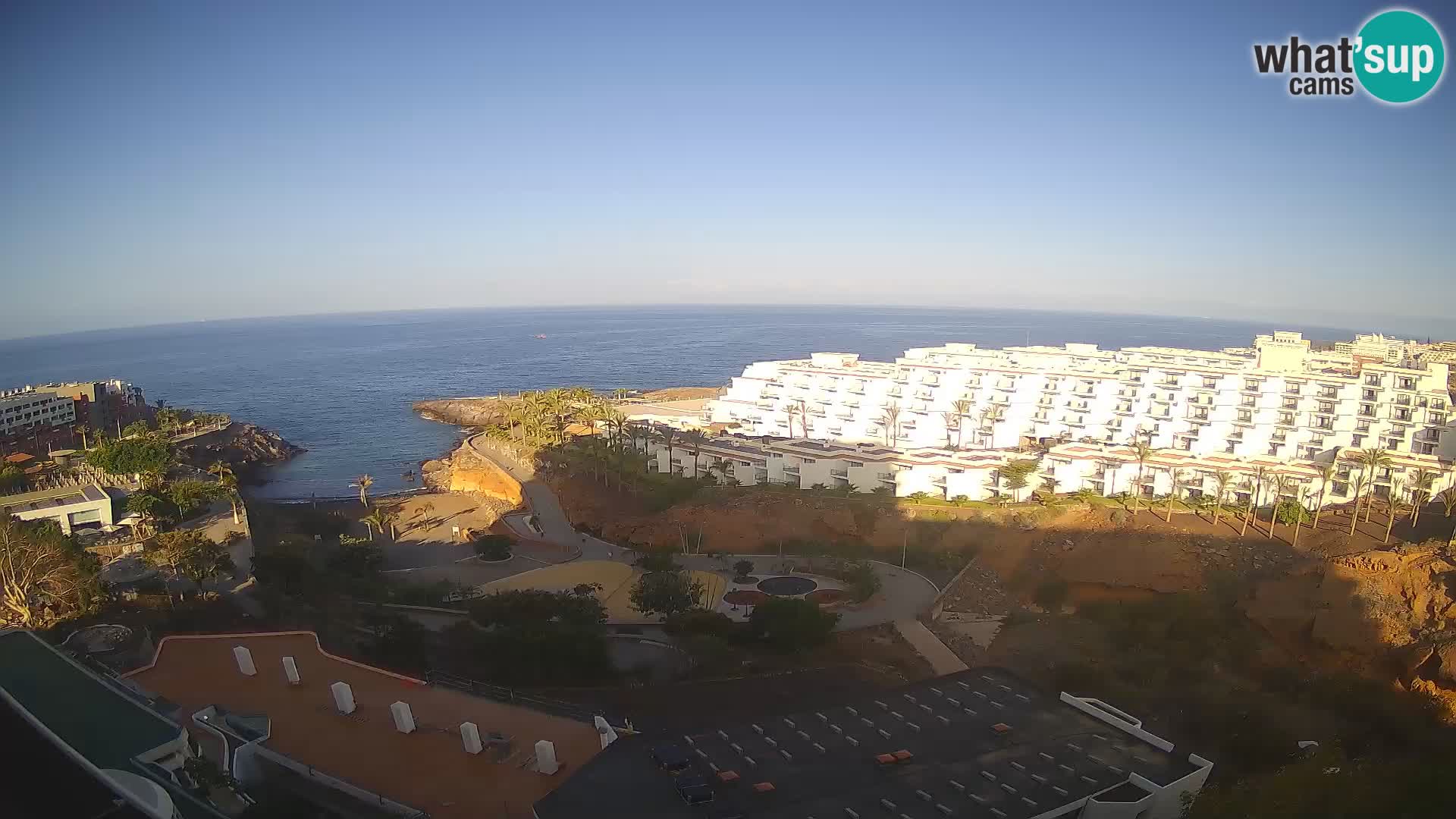 Webcam live spiaggia Las Galgas – Playa Paraiso – Isola La Gomera – Costa Adeje – Tenerife